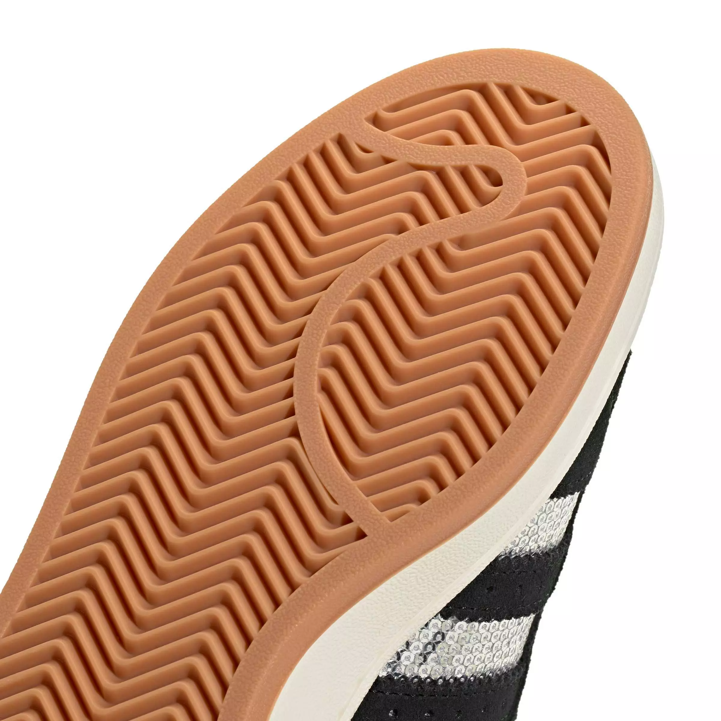 adidas Originals Campus 00s "Core Black/Silver Metallic/Gum 2" Grade School Girls' Shoe - BLACK/SILVER/GUM