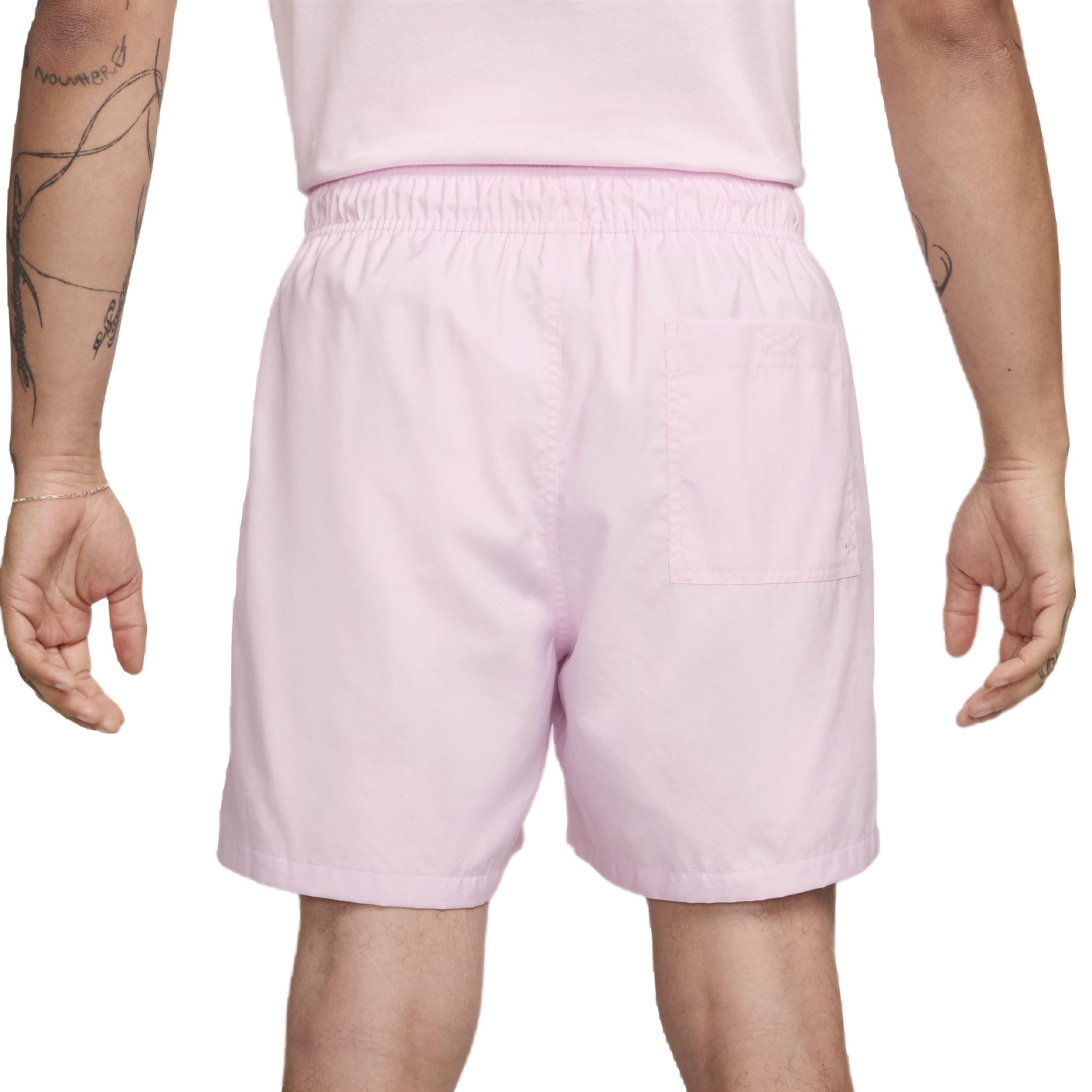 Nike Men's Club Woven Flow Shorts - PINK Thumbnail View 2