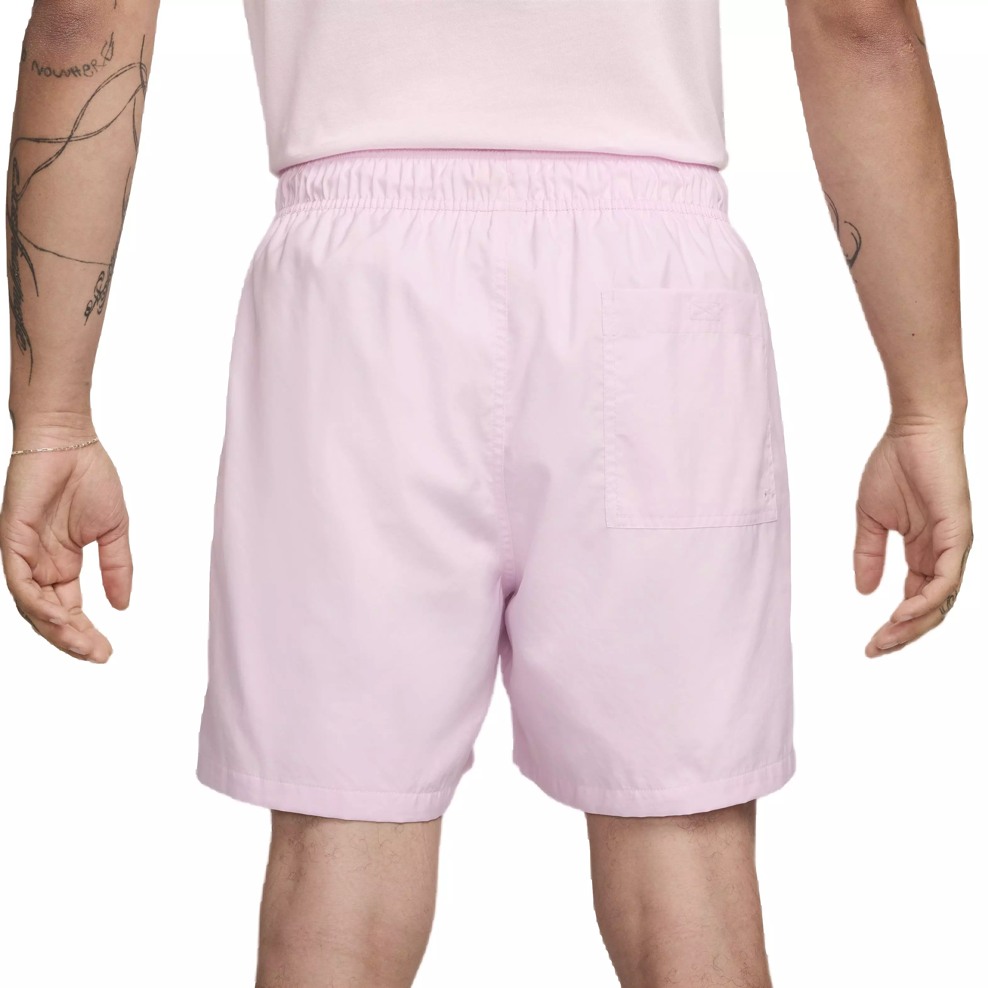 Nike Men's Club Woven Flow Shorts - PINK
