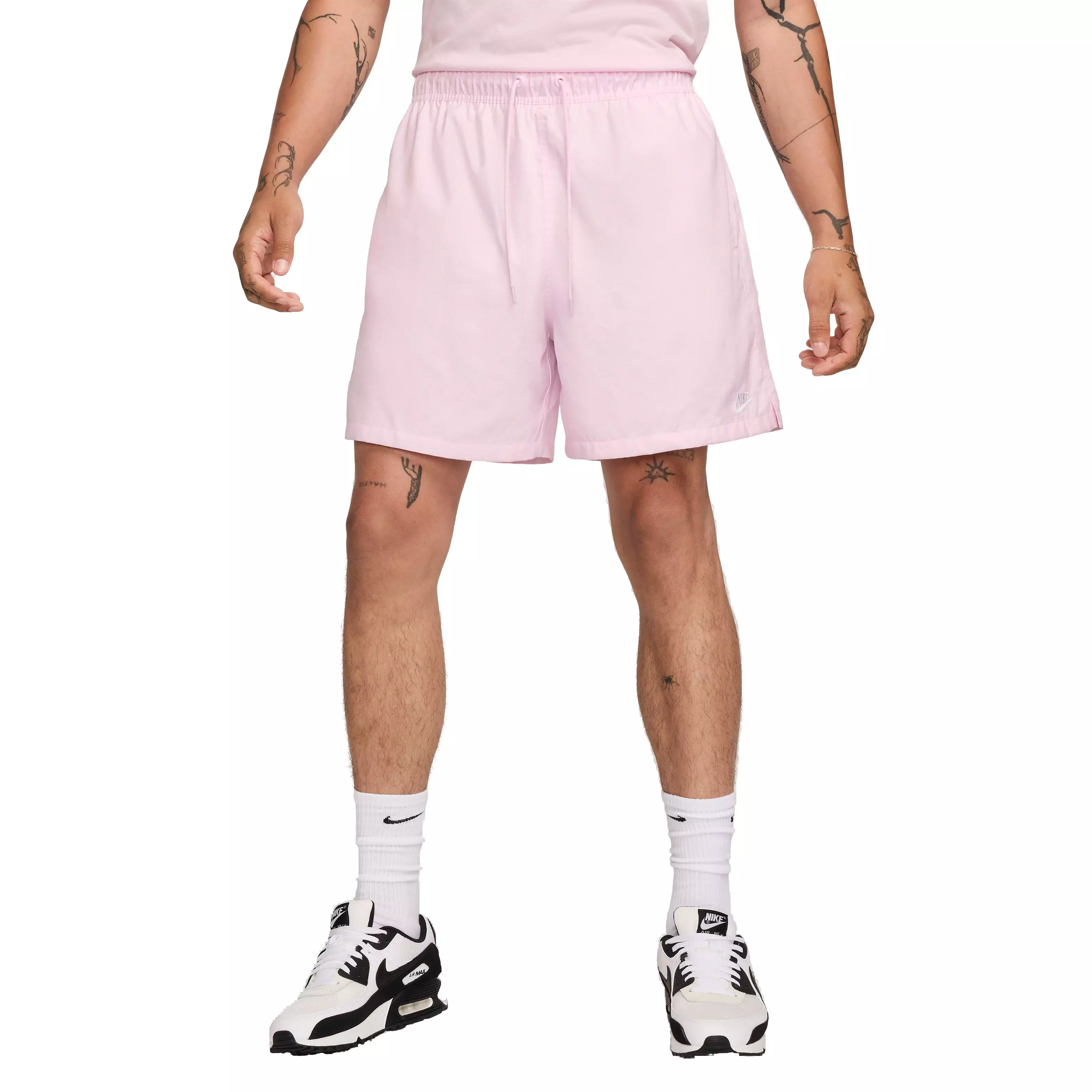 Nike Men's Club Woven Flow Shorts - PINK