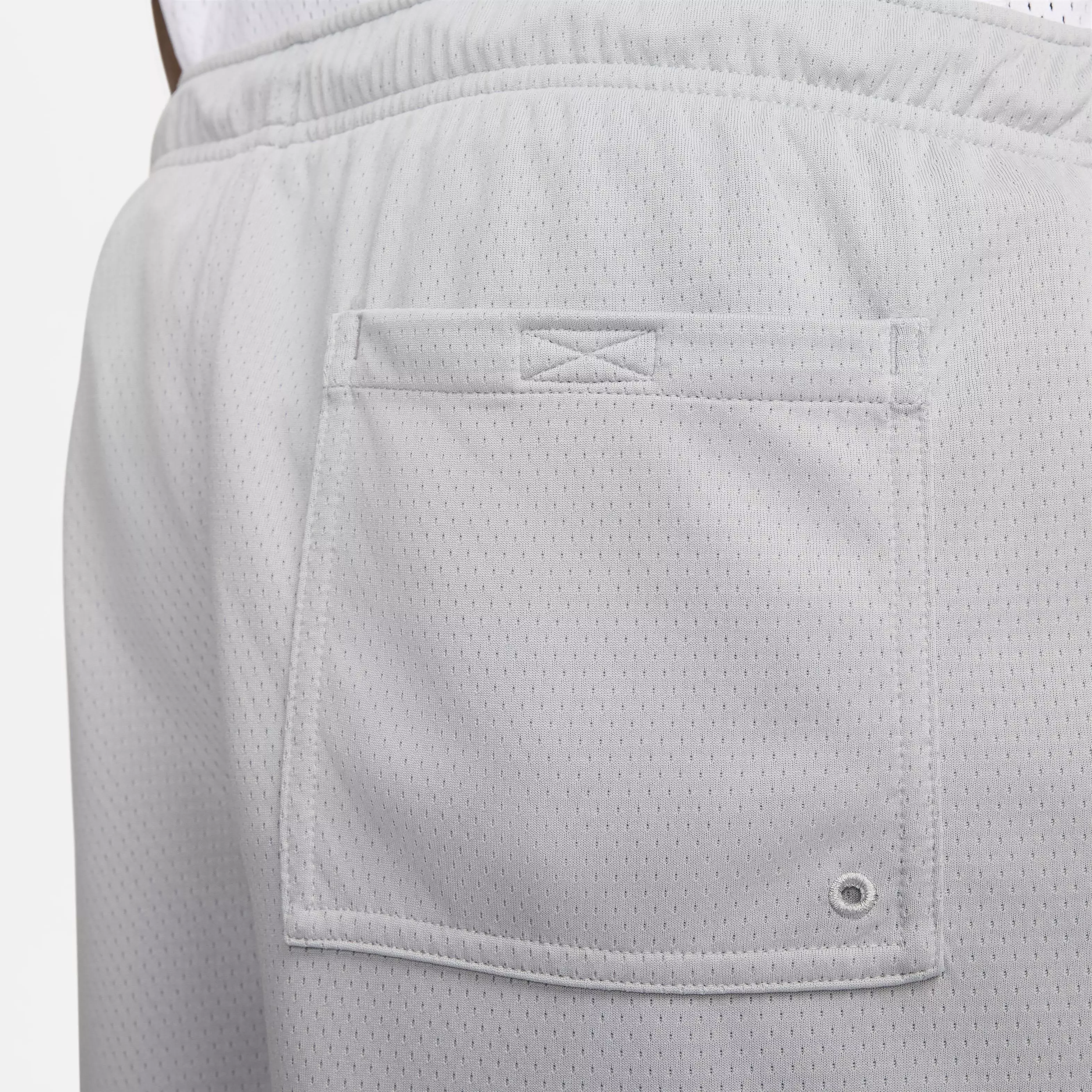 Nike Men's Club Mesh Flow Shorts - Grey - GREY