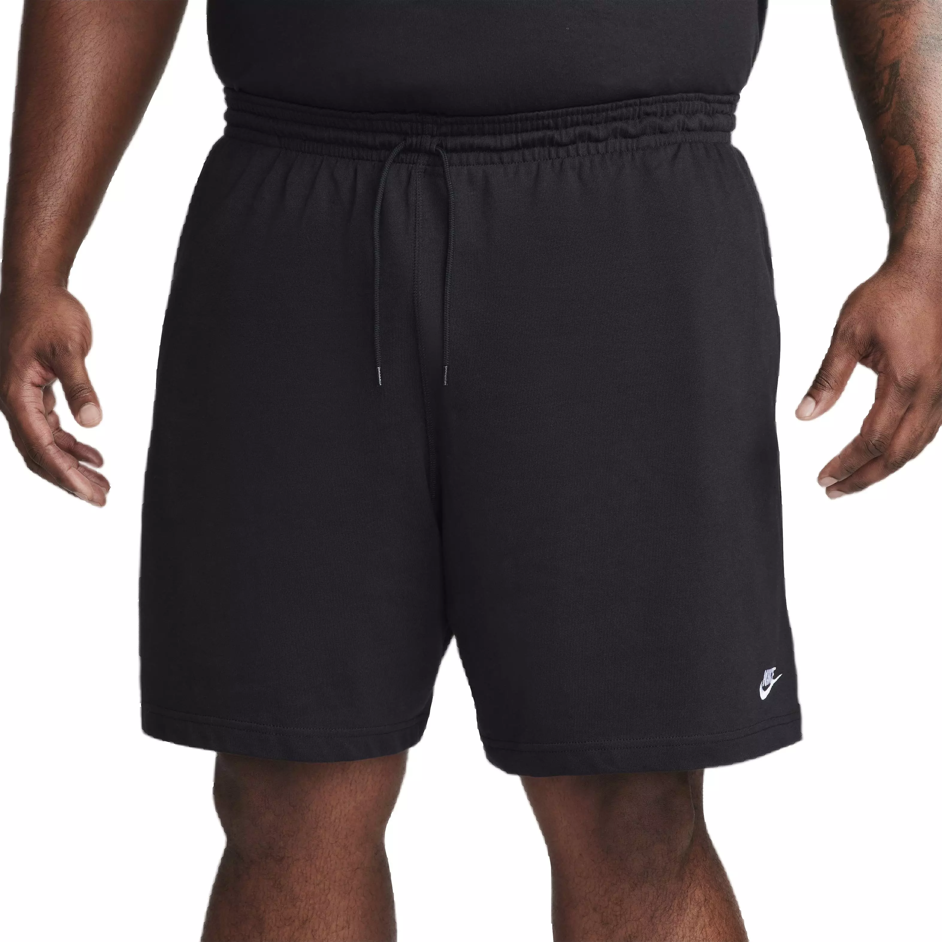 Nike Men's Club Knit Shorts - BLACK