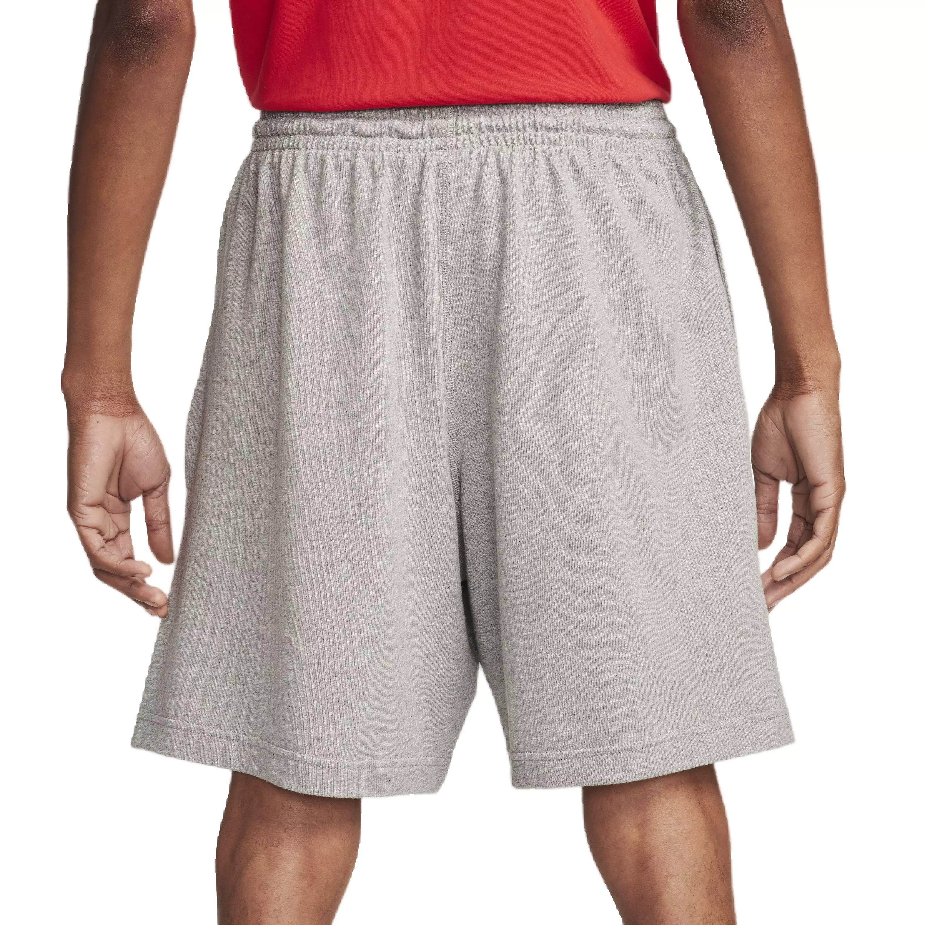 Nike Men's Club Knit Shorts - GREY
