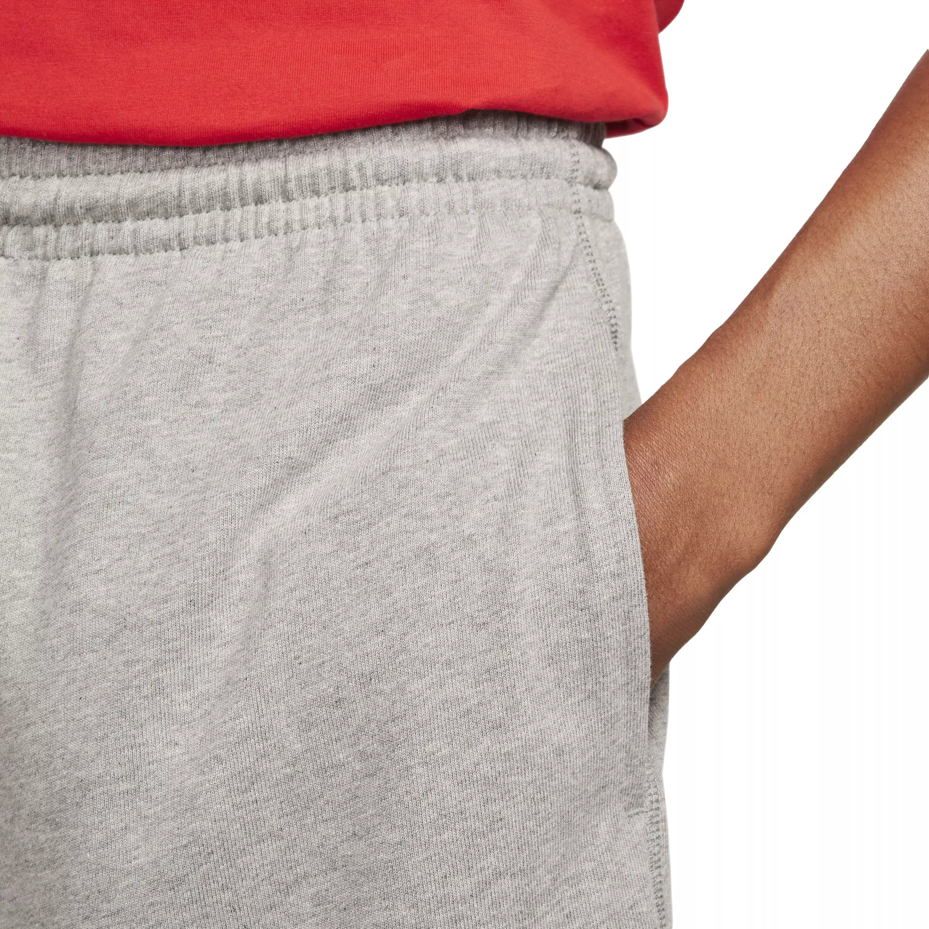 Nike Men's Club Knit Shorts - GREY