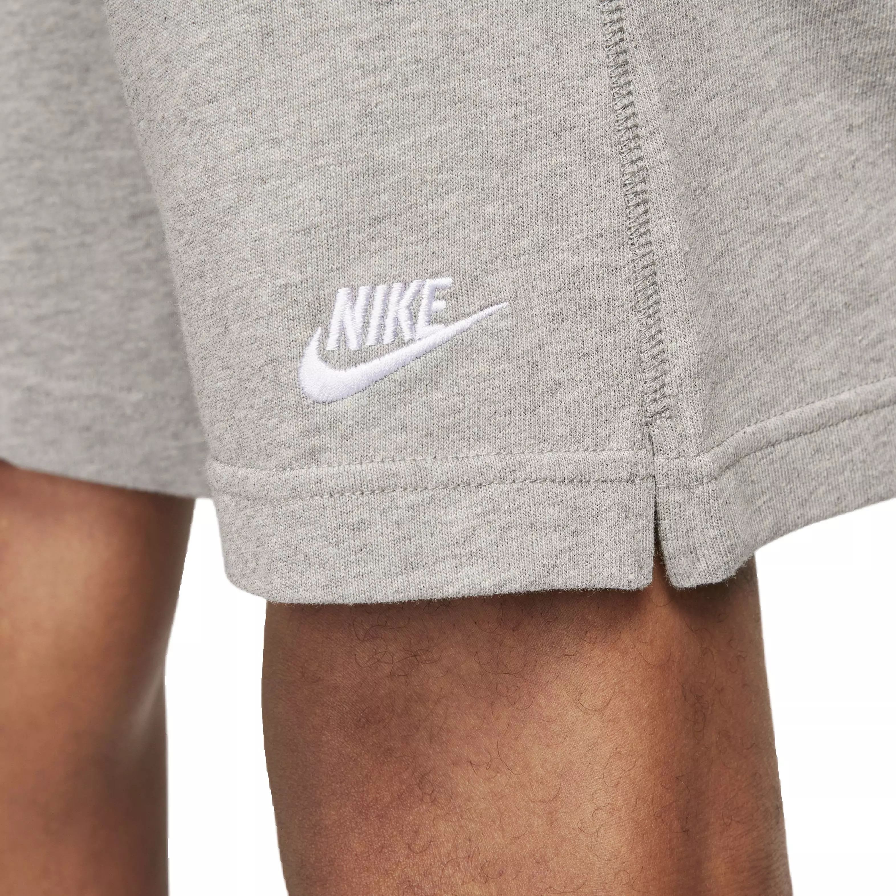 Nike Men's Club Knit Shorts - GREY