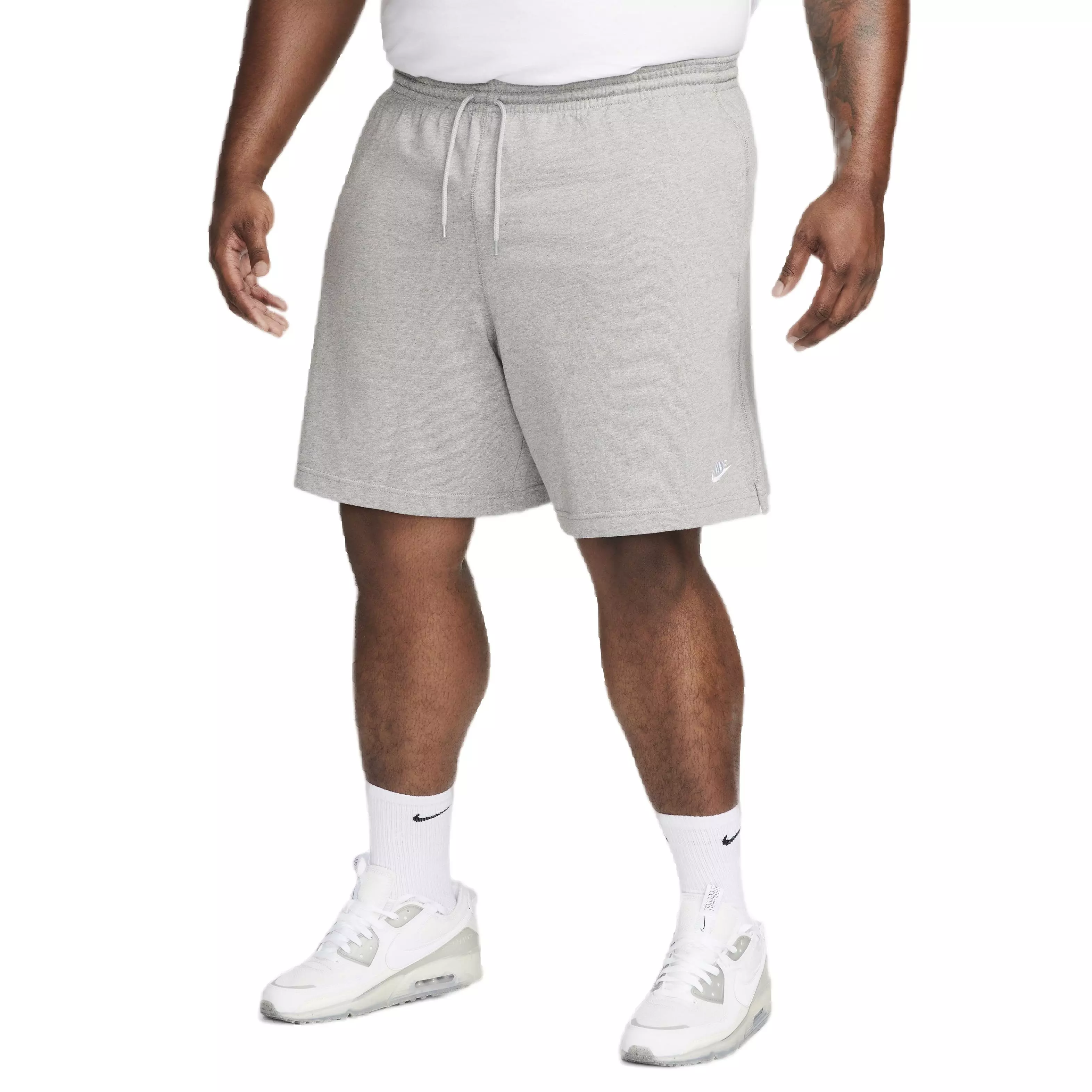 Nike Men's Club Knit Shorts - GREY