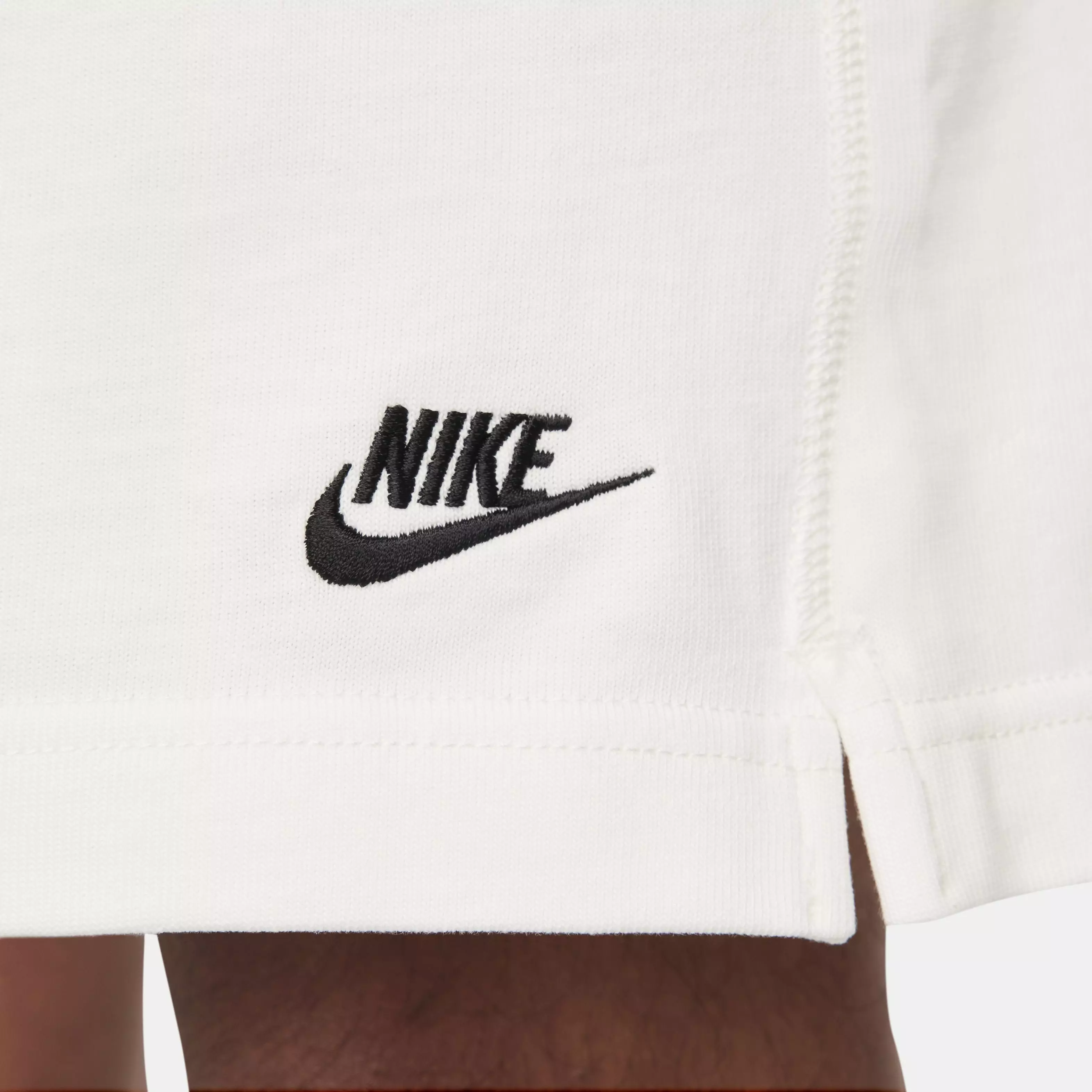 Nike Men's Club Knit Shorts - WHITE