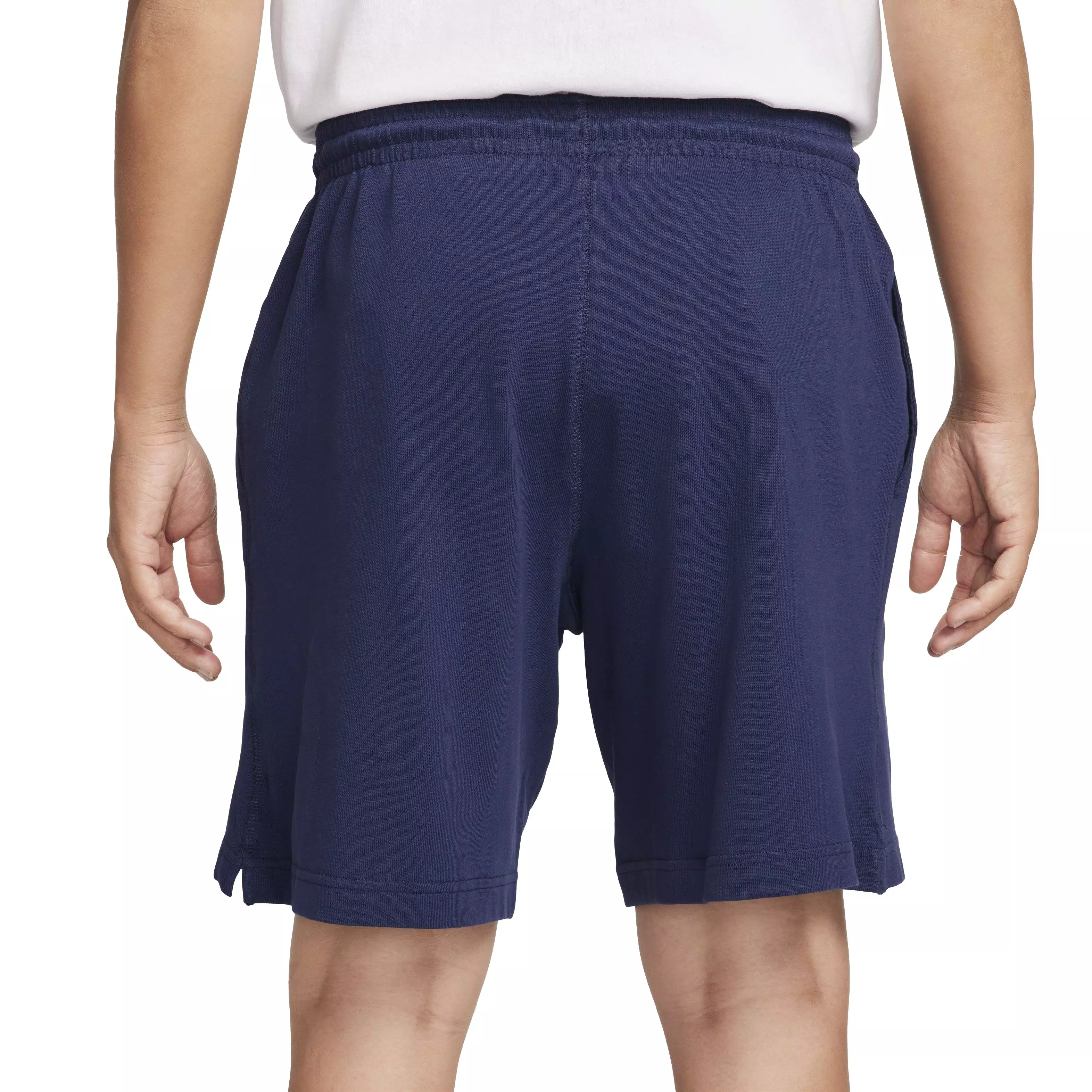 Nike Men's Club Knit Shorts - BLUE