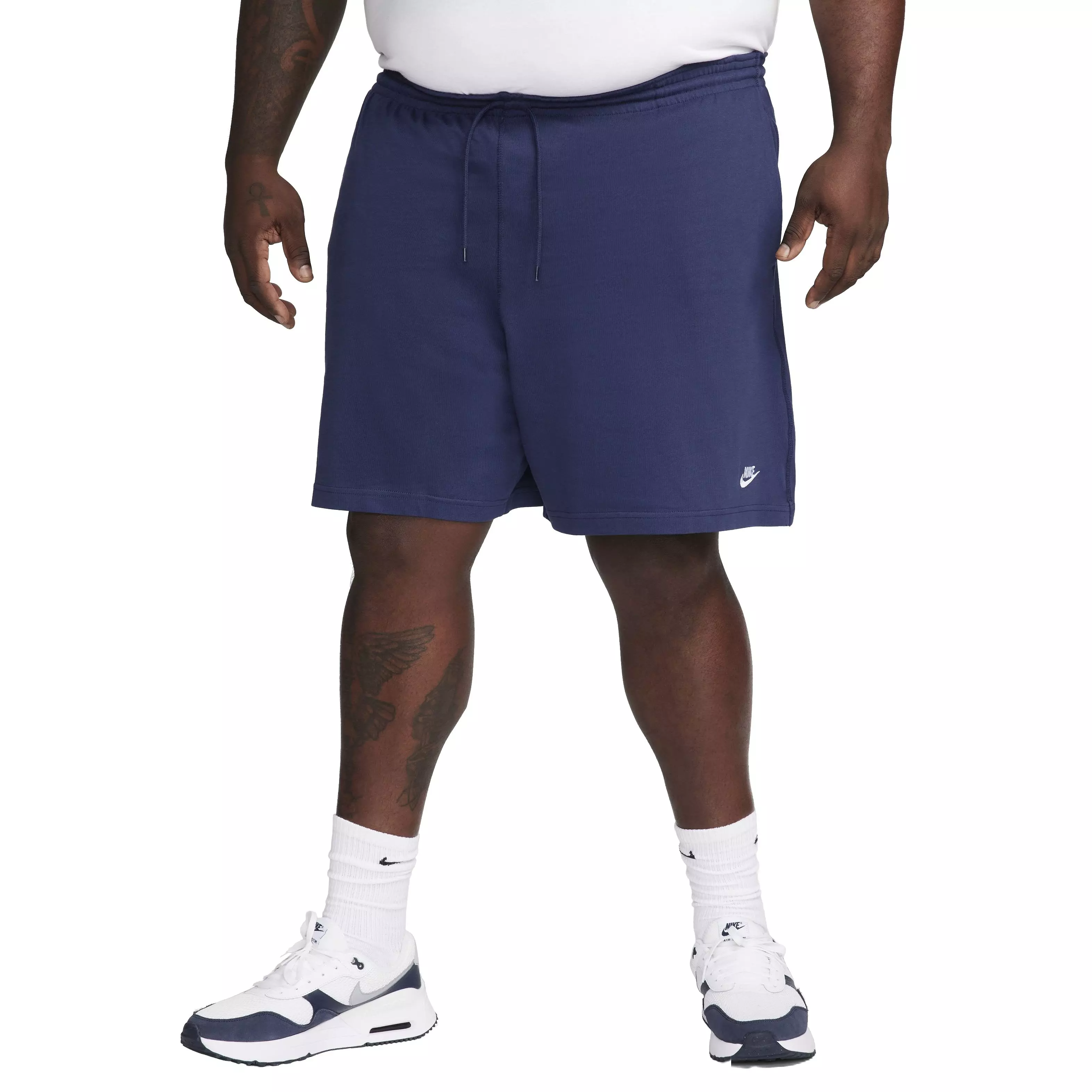 Nike Men's Club Knit Shorts - BLUE