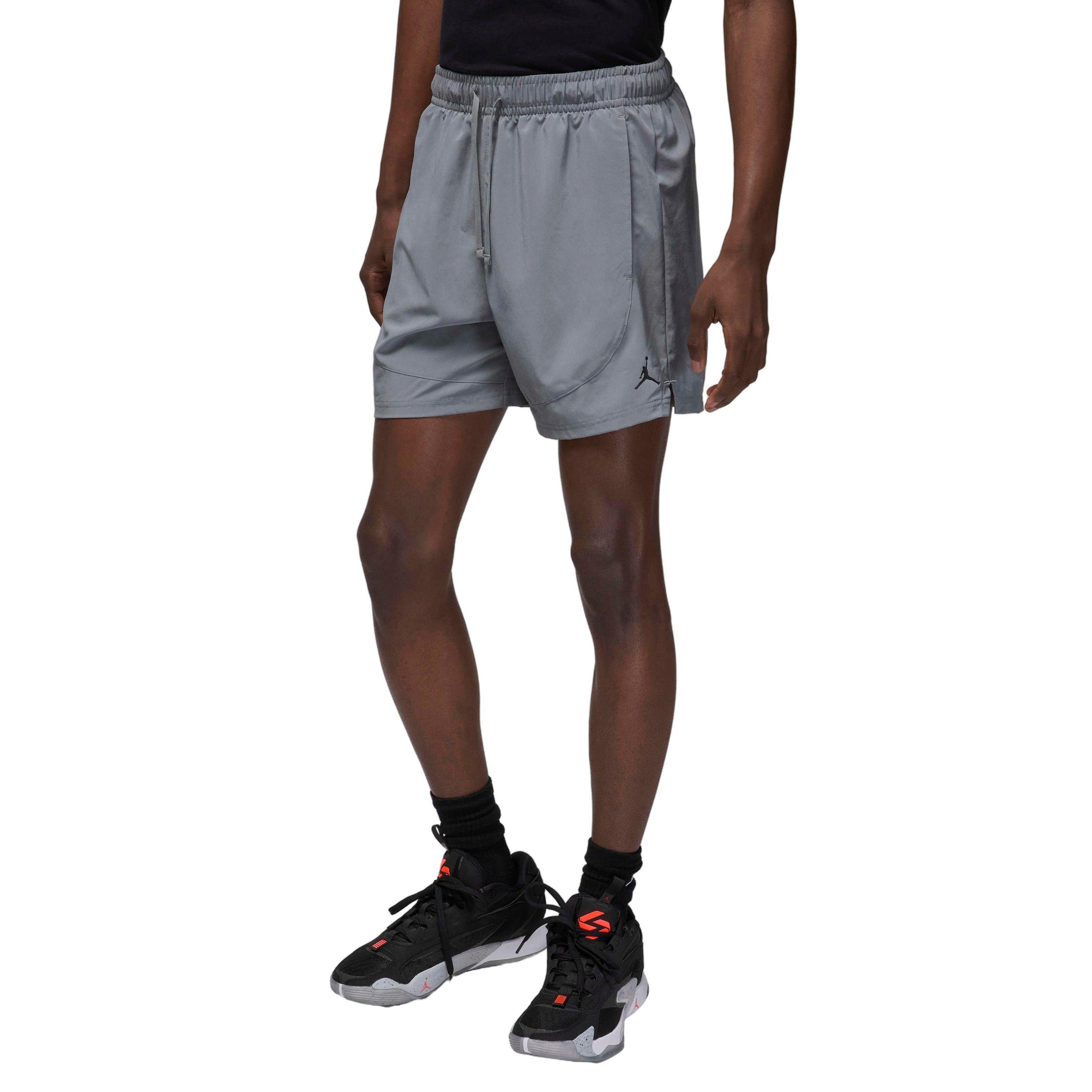 Jordan Men's Dri-FIT Sport Woven Shorts - Grey/Black - GREY/BLACK Thumbnail View 3