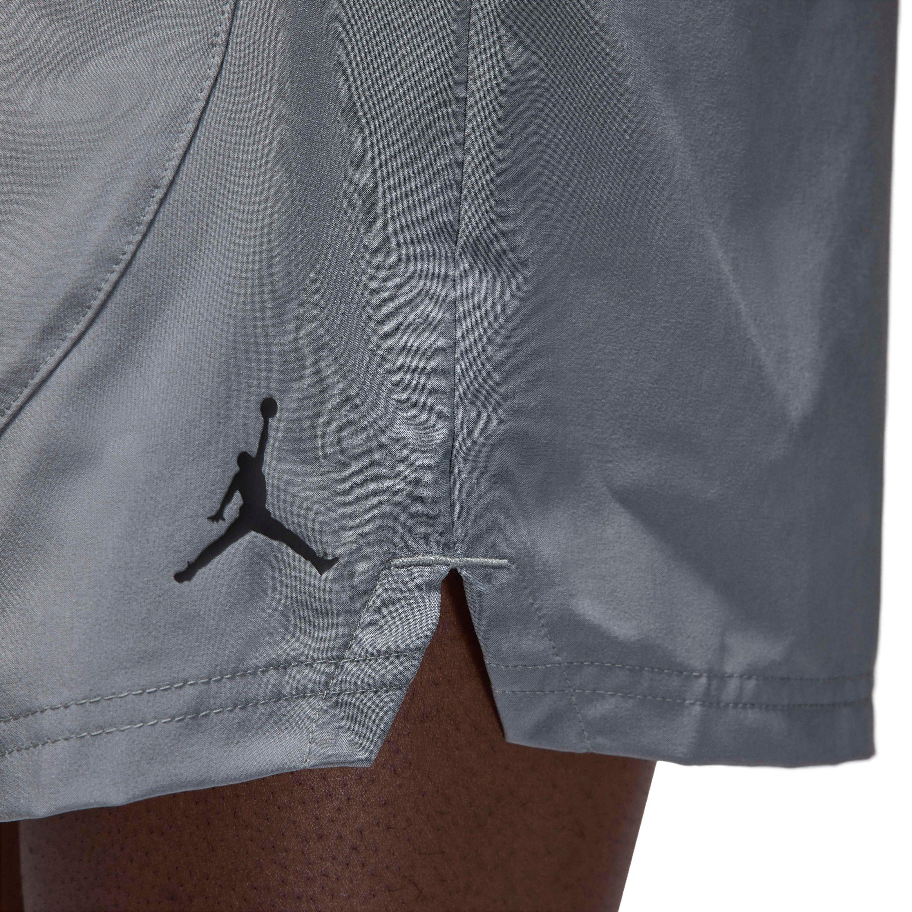 Jordan Men's Dri-FIT Sport Woven Shorts - Grey/Black - GREY/BLACK Thumbnail View 5