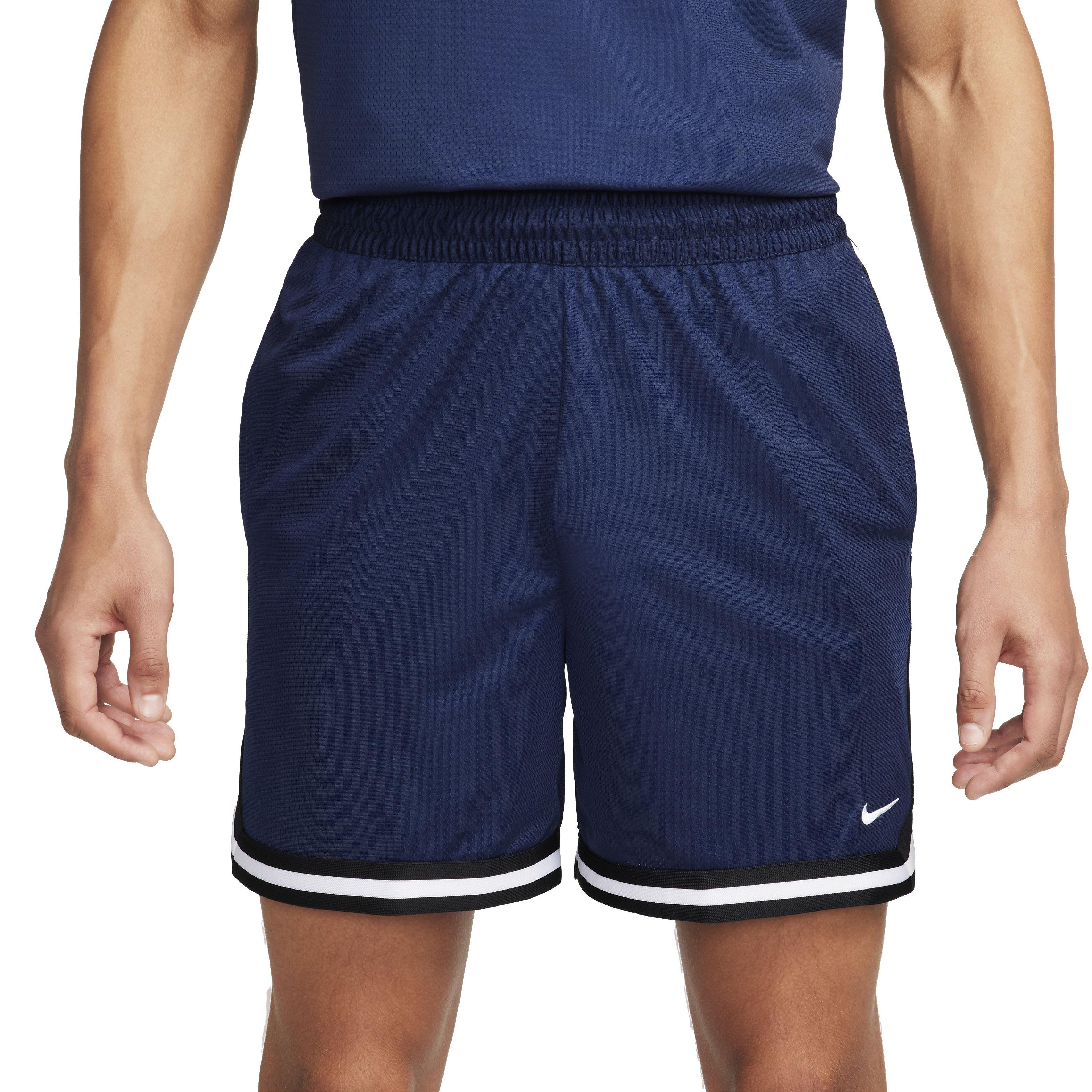 Nike Men's DNA Dri-FIT 6" Basketball Shorts - Navy - NAVY Thumbnail View 1