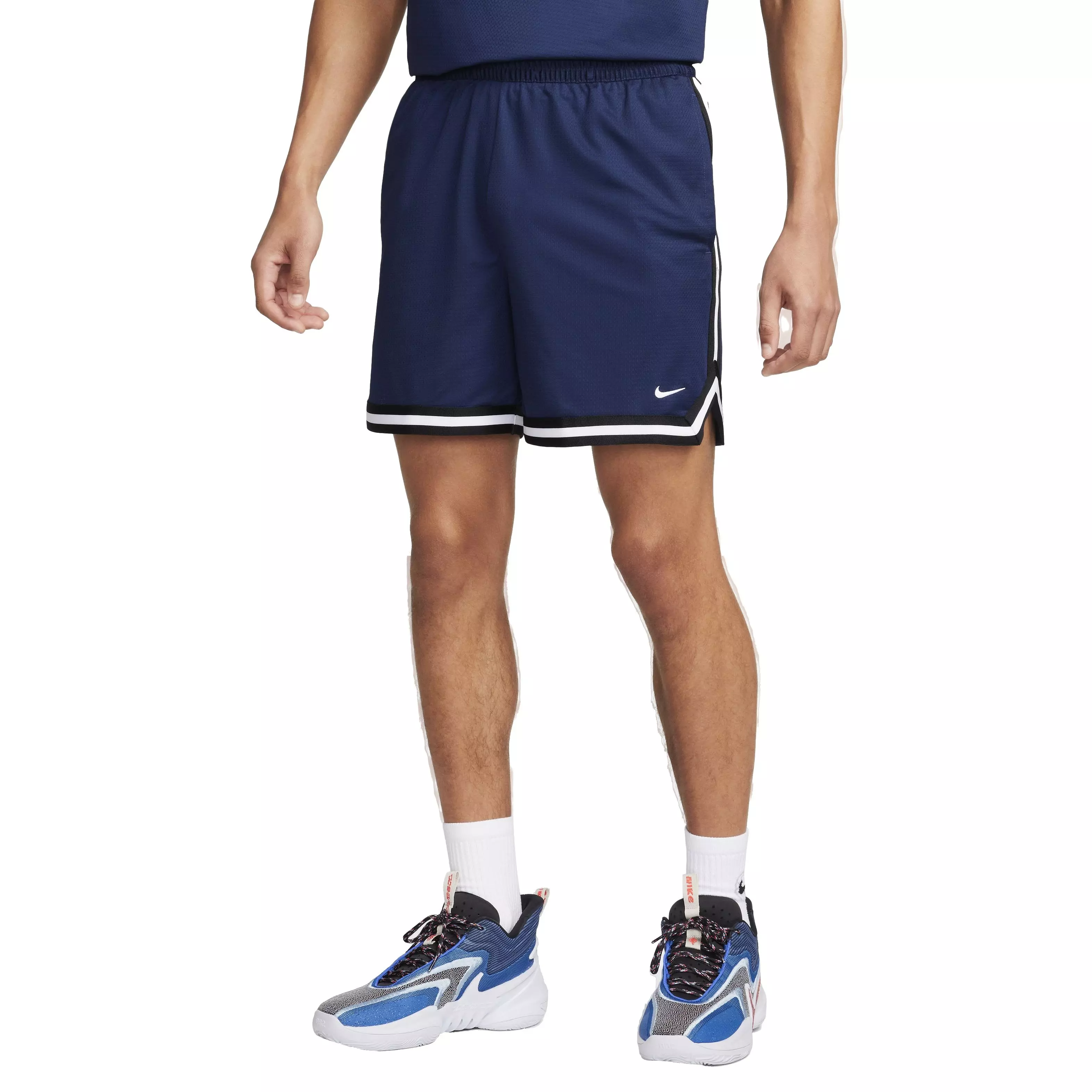 Nike Men's DNA Dri-FIT 6" Basketball Shorts - Navy - NAVY