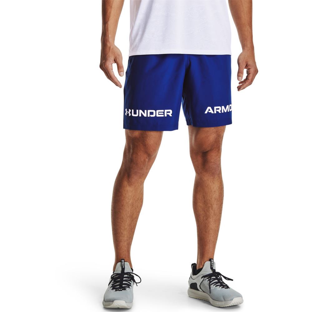 under armour woven graphic wordmark short