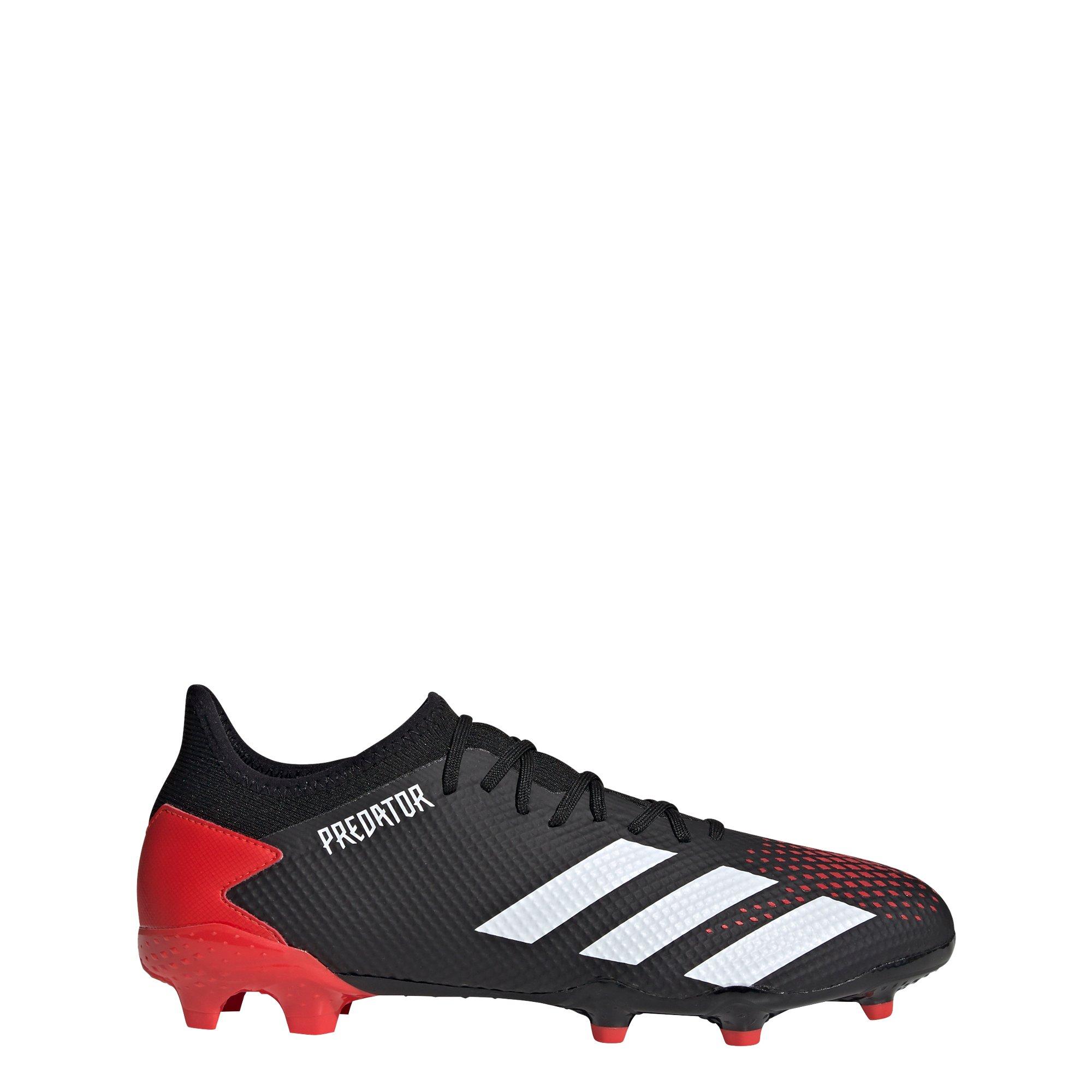 adidas predator black white red