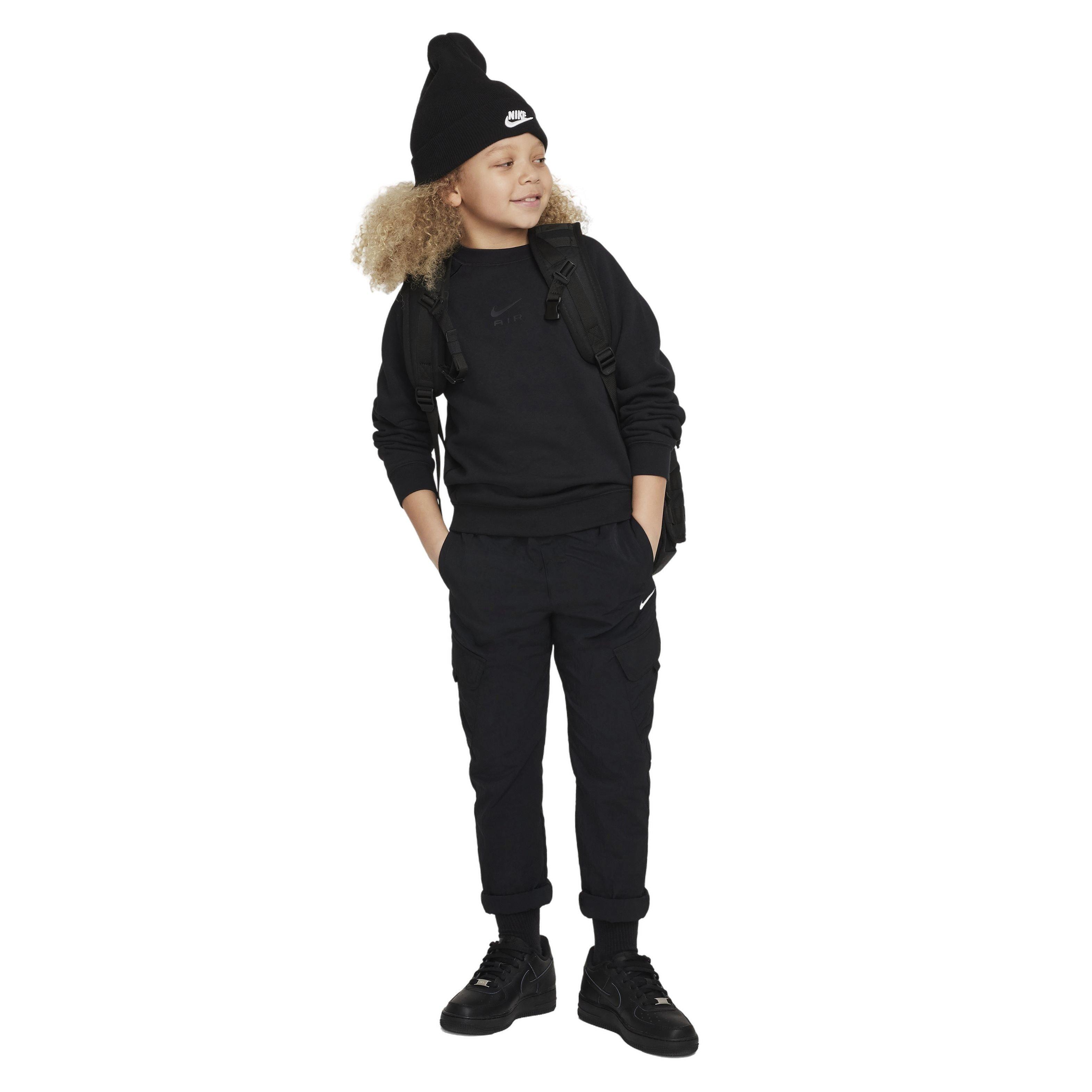 Nike Outdoor Play Woven Cargo Big Boys' Black Pants