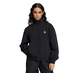 adidas Originals Women's Essentials Woven Windbreaker - Black