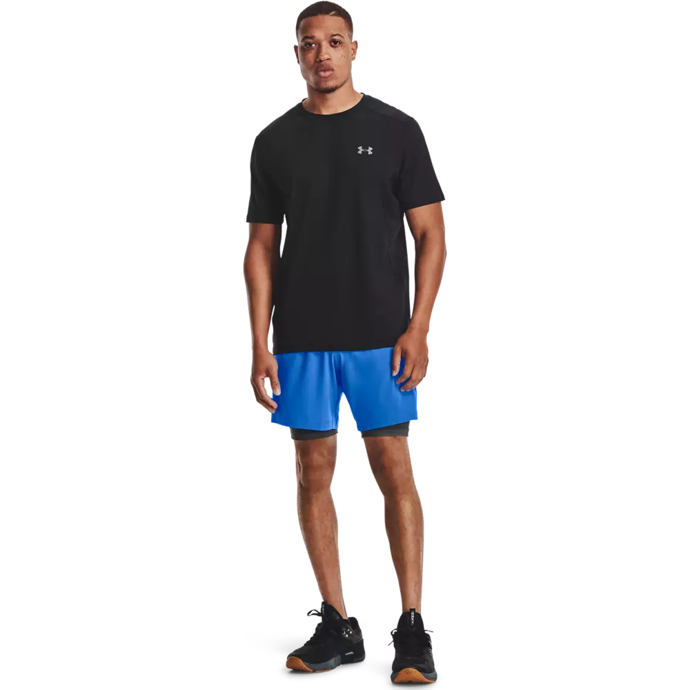 Under Armour Men's HeatGear Armour Compression Shorts - Grey - GREY