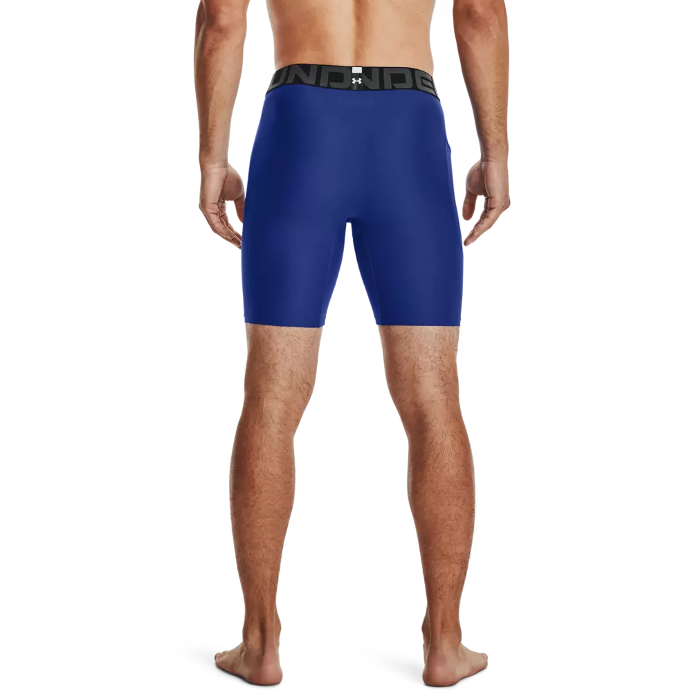 Under Armour Men's HeatGear Armour Compression Shorts - Grey - ROYAL