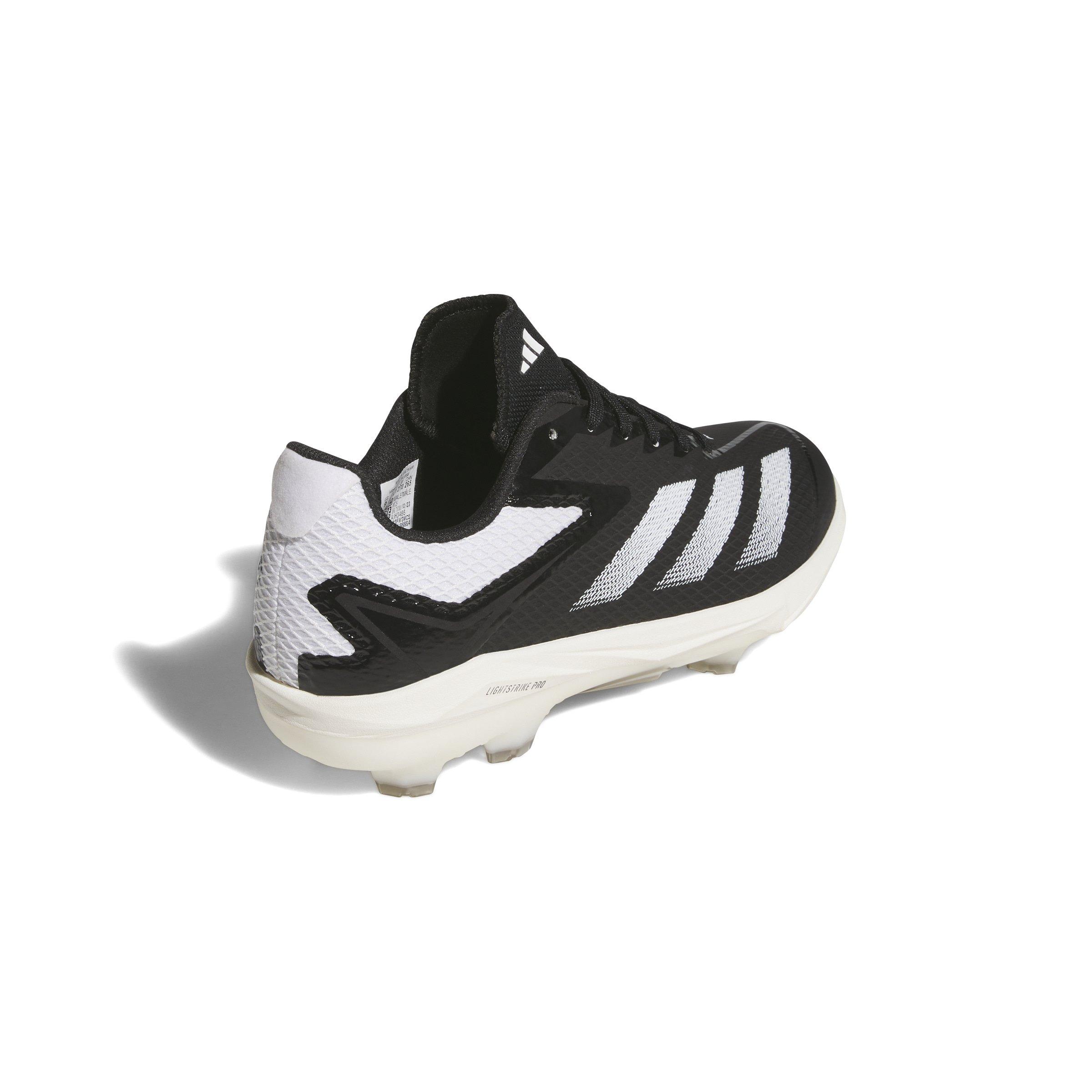 adidas Adizero Electric TPU "Core Black/Ftwr White/Core Black" Men's Baseball Cleat - BLACK/WHITE/BLACK Thumbnail View 4