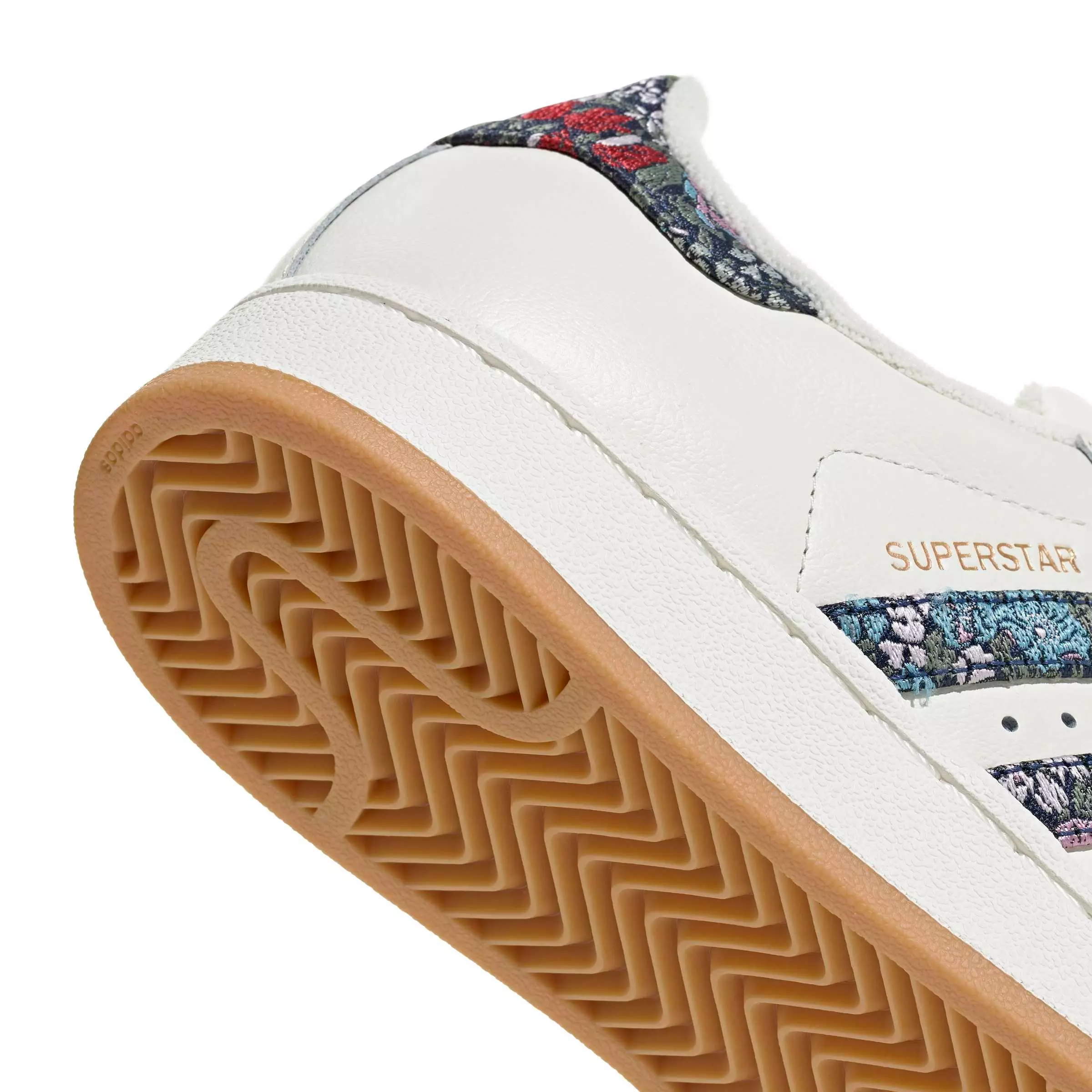 adidas Originals Liberty Superstar II "Off White/Dual Magenta/Gum 3" Grade School Girls' Shoe - OFF WHITE/MAGENTA/GUM