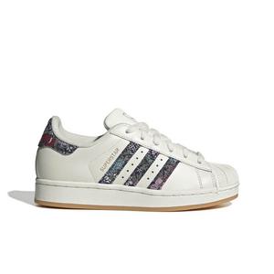 adidas Originals Liberty Superstar II "Off White/Dual Magenta/Gum 3" Grade School Girls' Shoe - OFF WHITE/MAGENTA/GUM