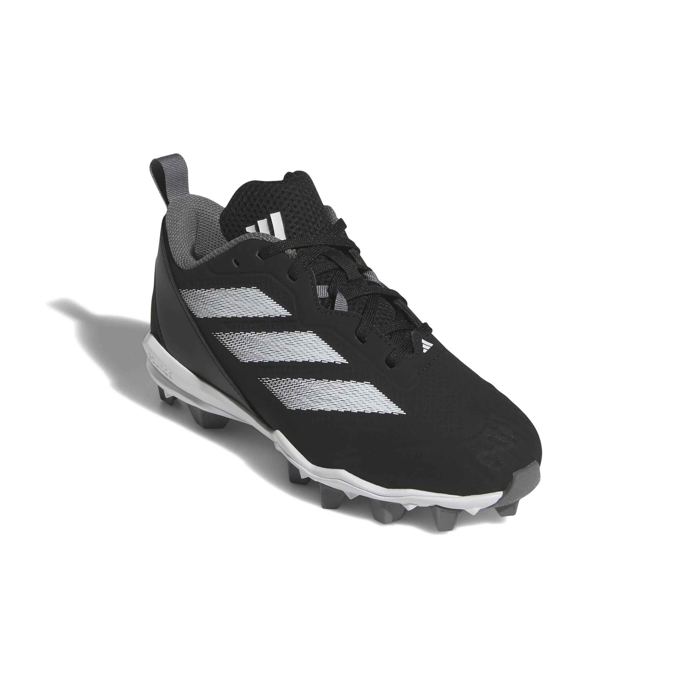 adidas Adizero Instinct Molded Grade School Girls' "Black/White/Team Grey Four" Softball Cleat