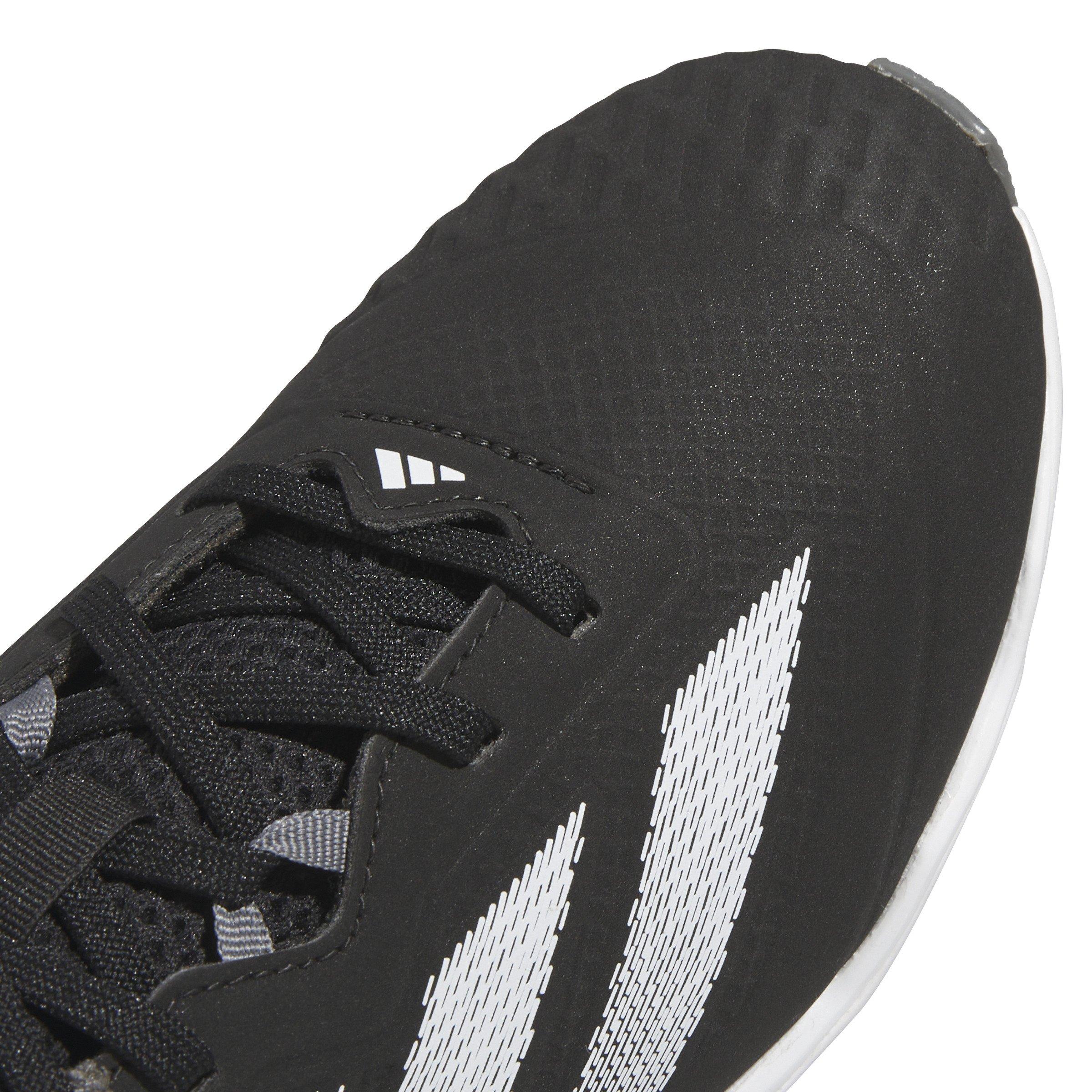 adidas Adizero Instinct Molded Grade School Girls' "Black/White/Team Grey Four" Softball Cleat