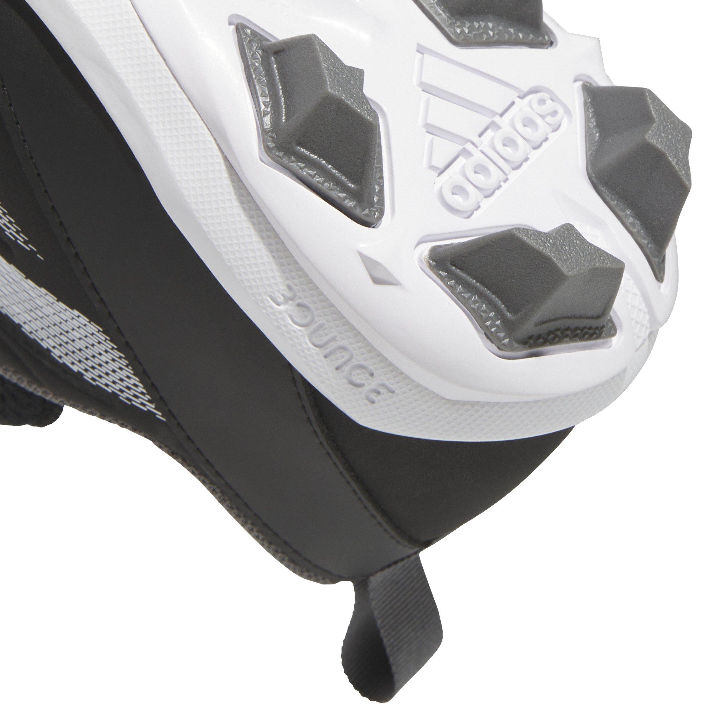 adidas Adizero Instinct Molded Grade School Girls' "Black/White/Team Grey Four" Softball Cleat