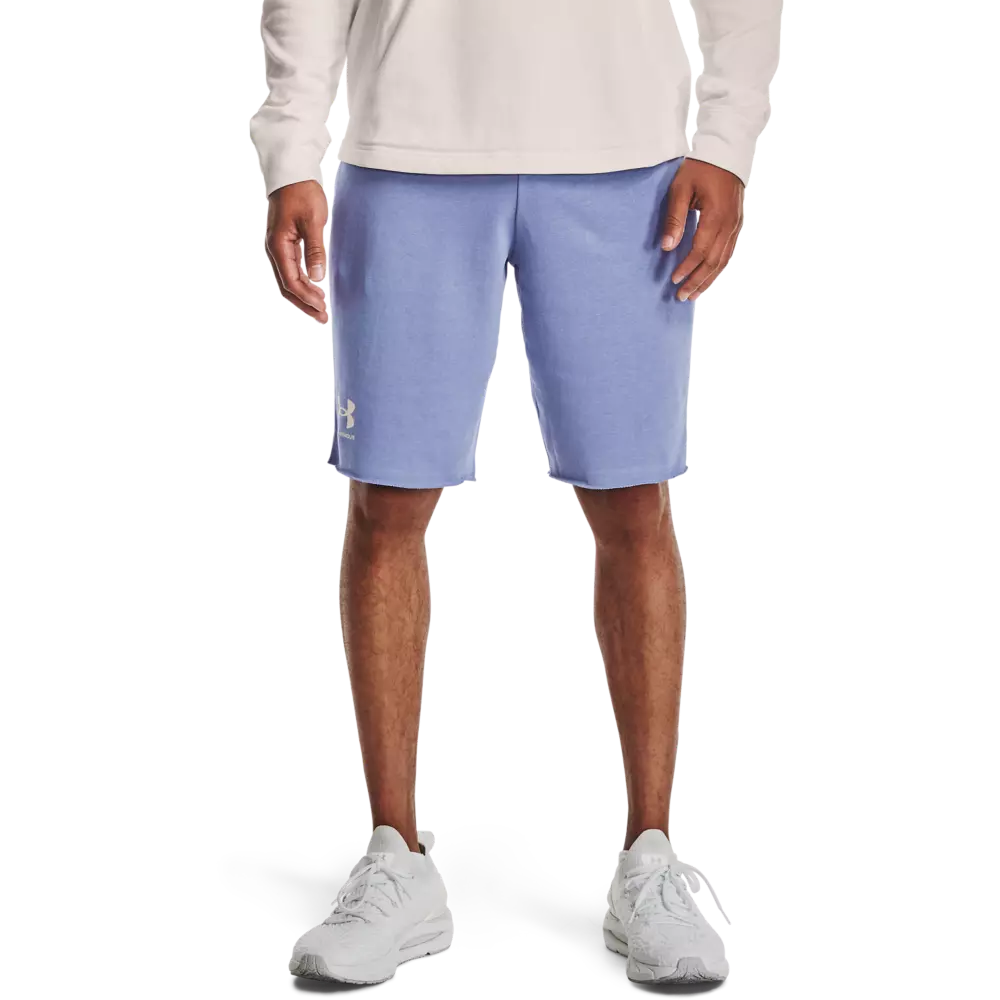 Under Armour Men's UA Rival Terry Shorts - BLUE