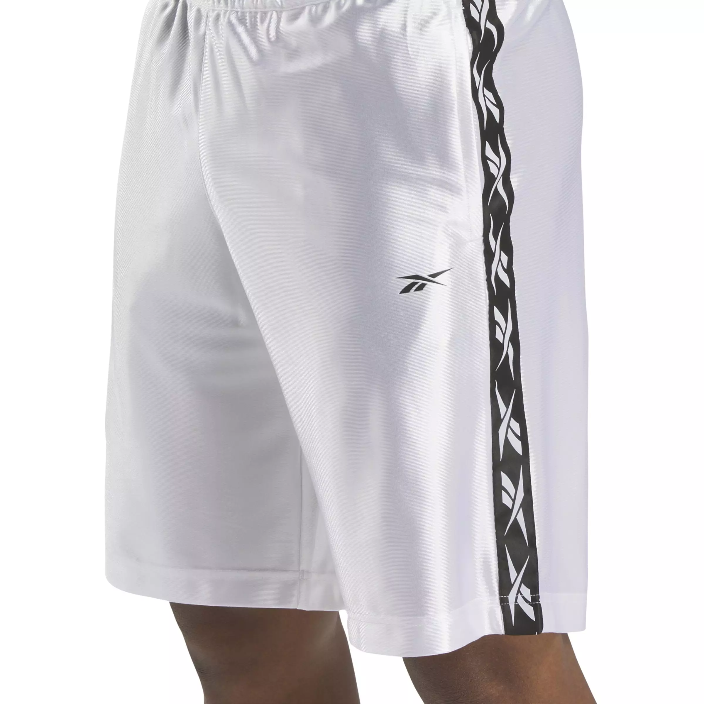 Reebok Men's Full Dazzle Basketball Shorts - WHITE