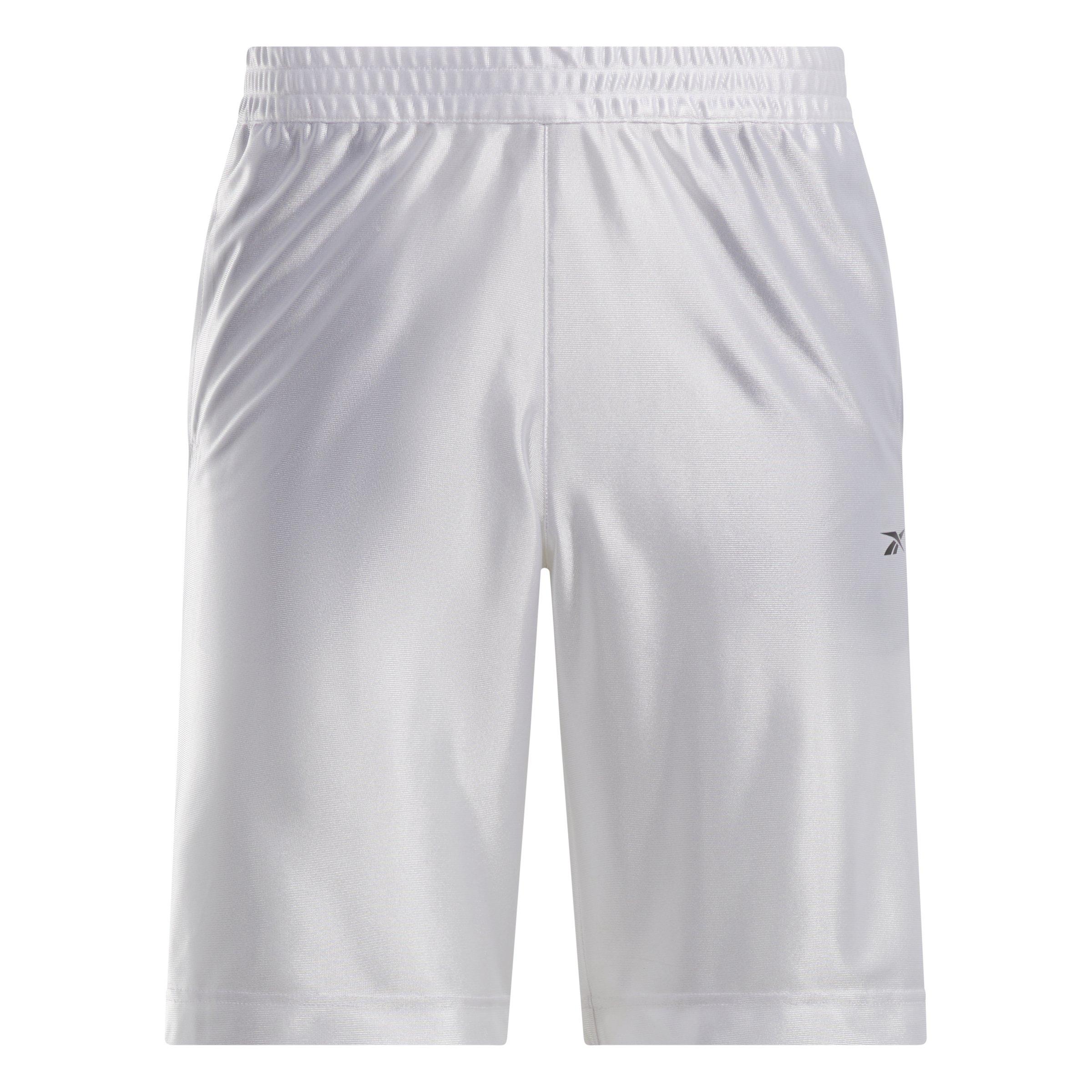 Reebok Men's Full Dazzle Basketball Shorts - WHITE Thumbnail View 6