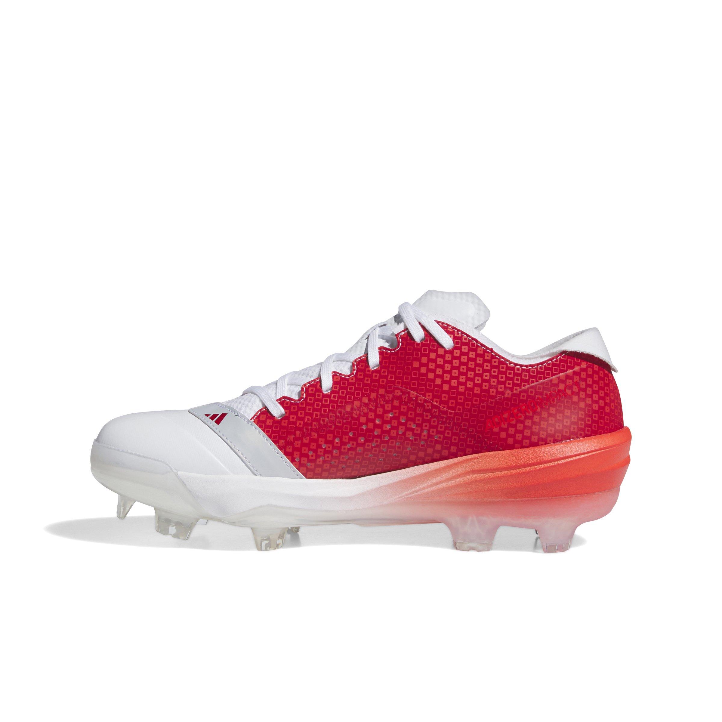 adidas Adizero Impact TPU Warp Speed "Ftwr White/Team Power Red 2/Bright Red" Men's Baseball Cleat - WHITE/RED/RED Thumbnail View 2