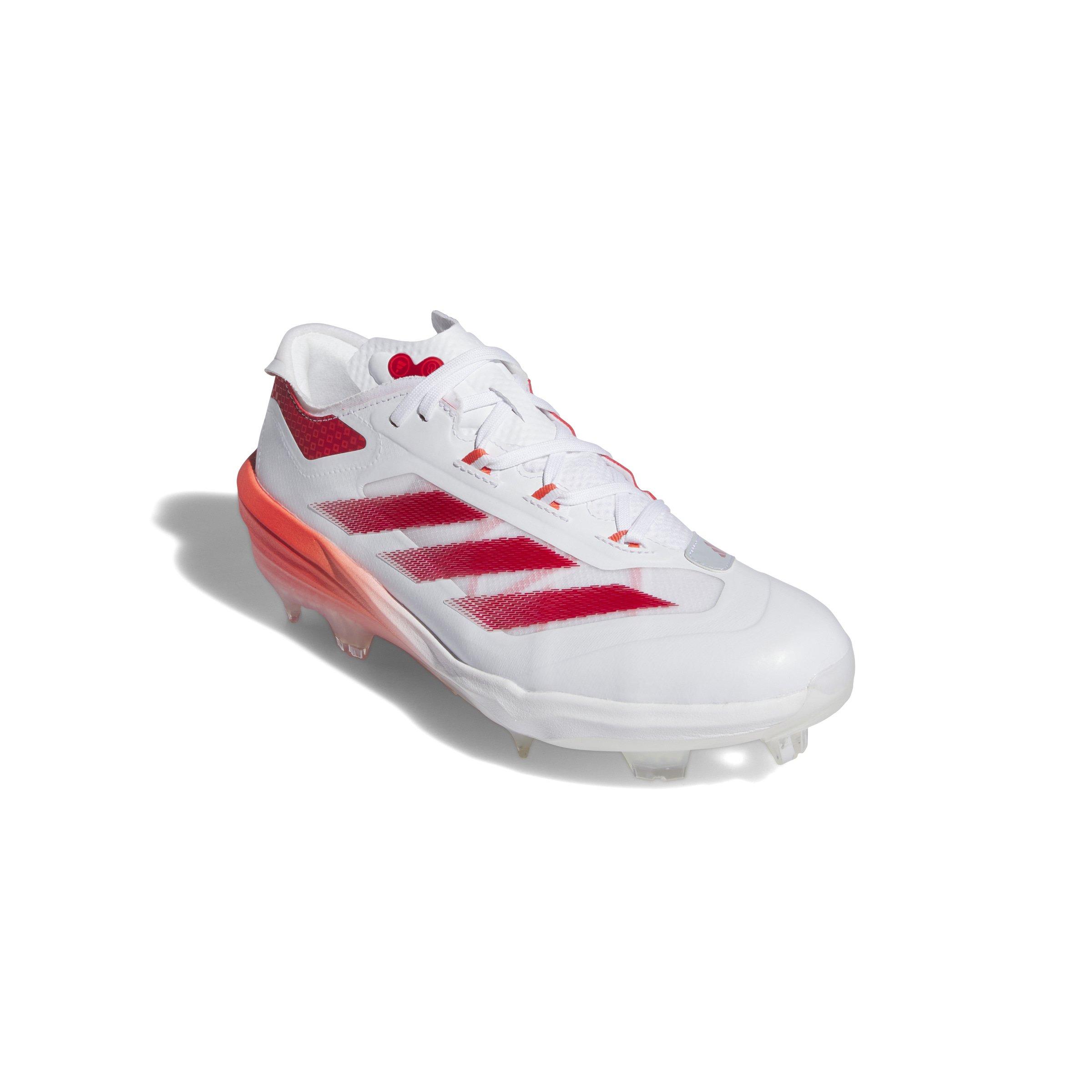 adidas Adizero Impact TPU Warp Speed "Ftwr White/Team Power Red 2/Bright Red" Men's Baseball Cleat - WHITE/RED/RED Thumbnail View 3