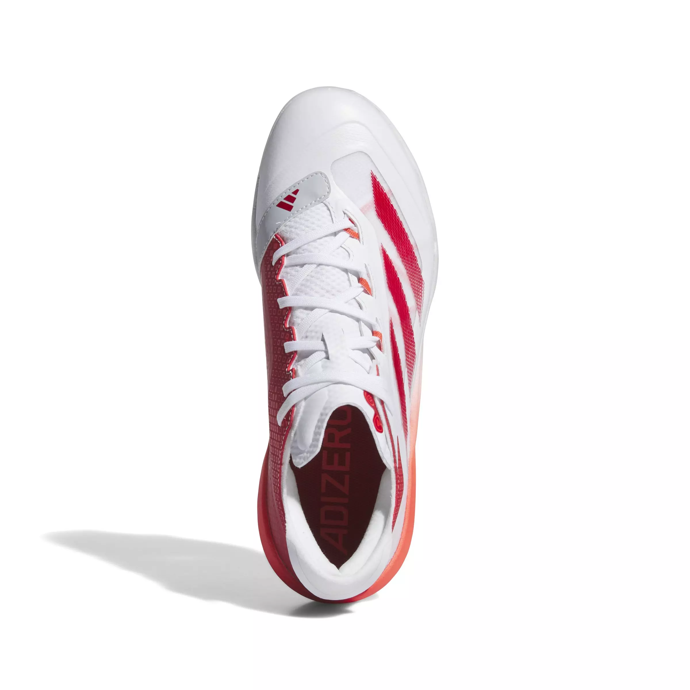 adidas Adizero Impact TPU Warp Speed "Ftwr White/Team Power Red 2/Bright Red" Men's Baseball Cleat - WHITE/RED/RED