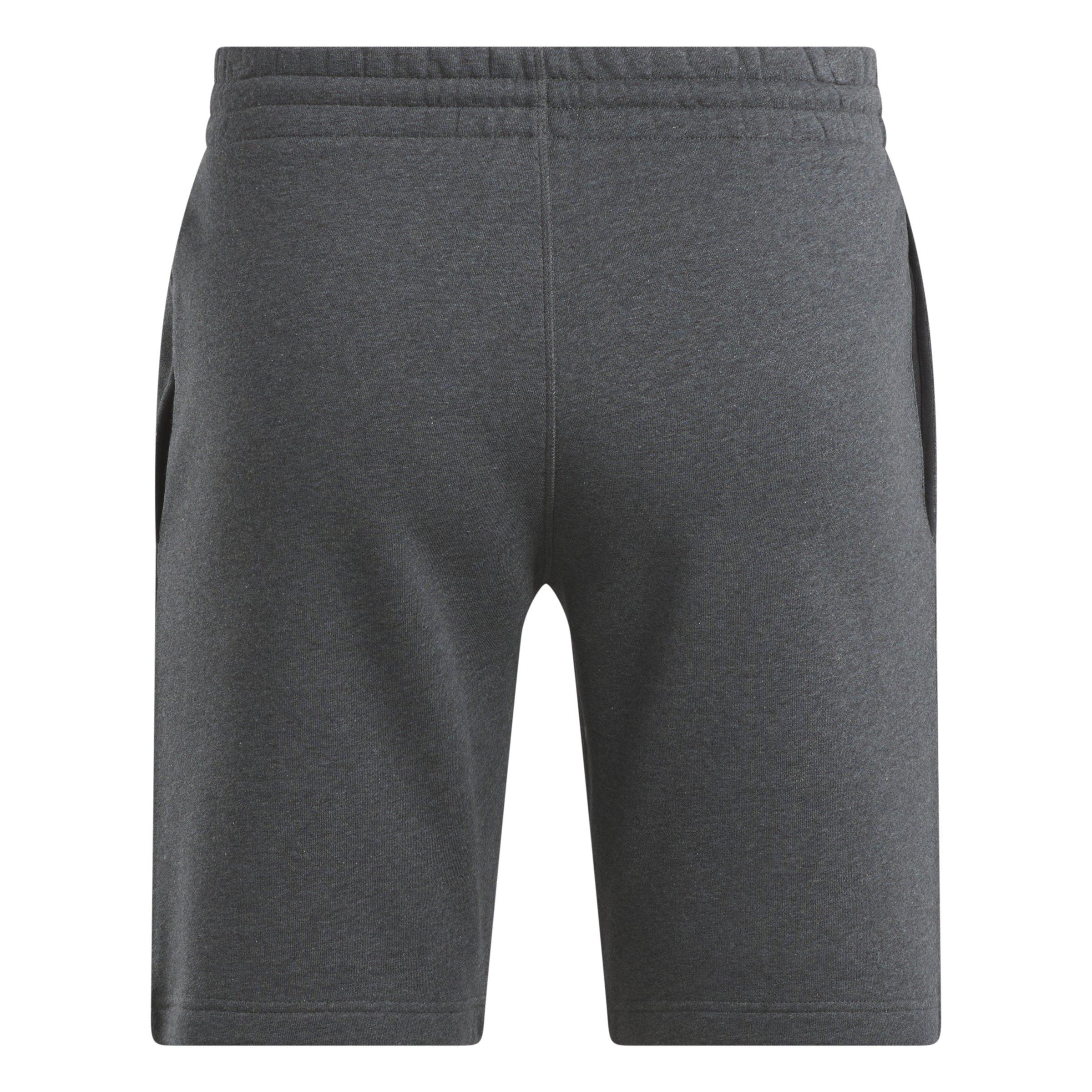 Reebok Men's Identity Small Logo Fleece Shorts - DK GREY Thumbnail View 5