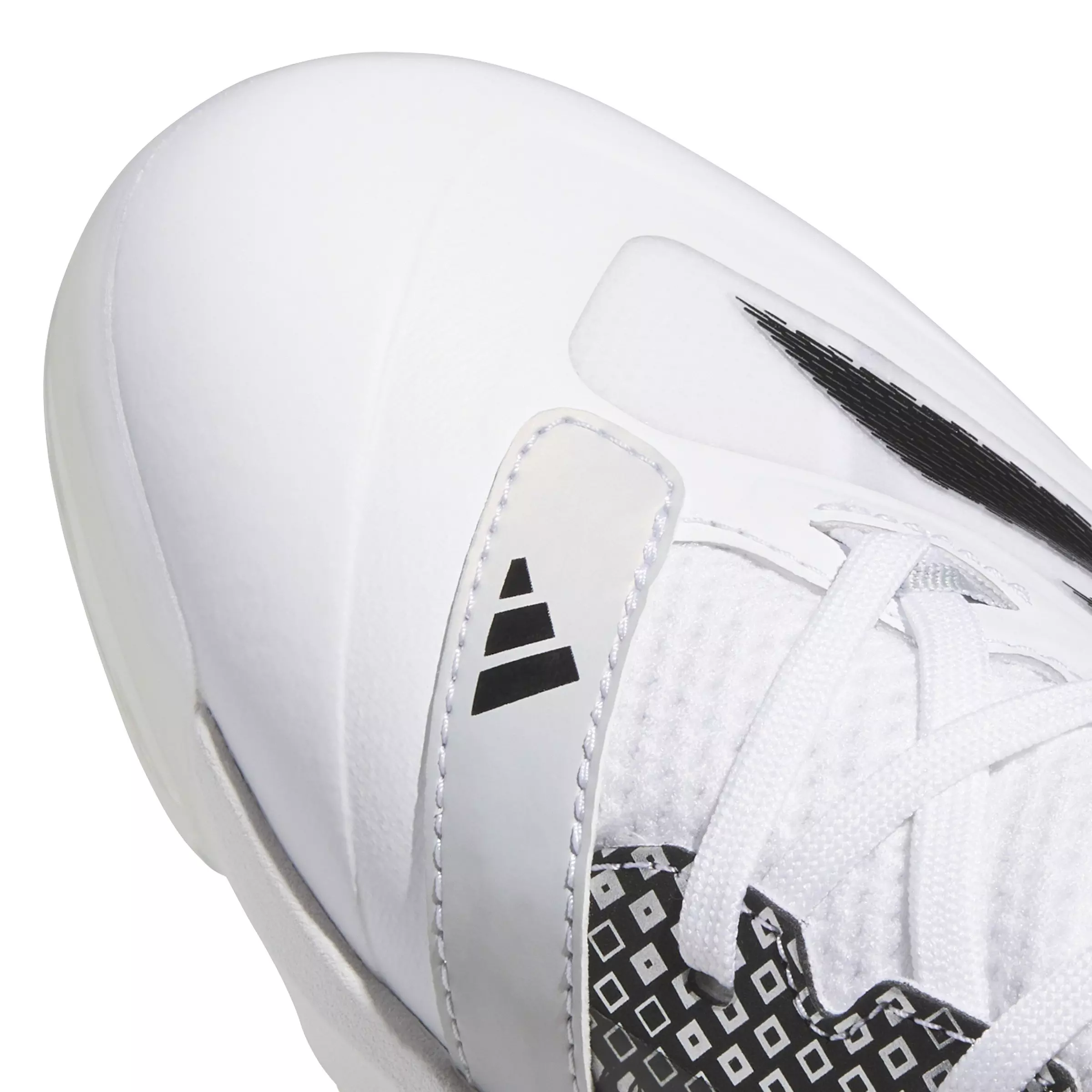 adidas Adizero Impact TPU Warp Speed "Ftwr White/Core Black/Silver Metallic" Men's Baseball Cleat - WHITE/BLACK/SILVER