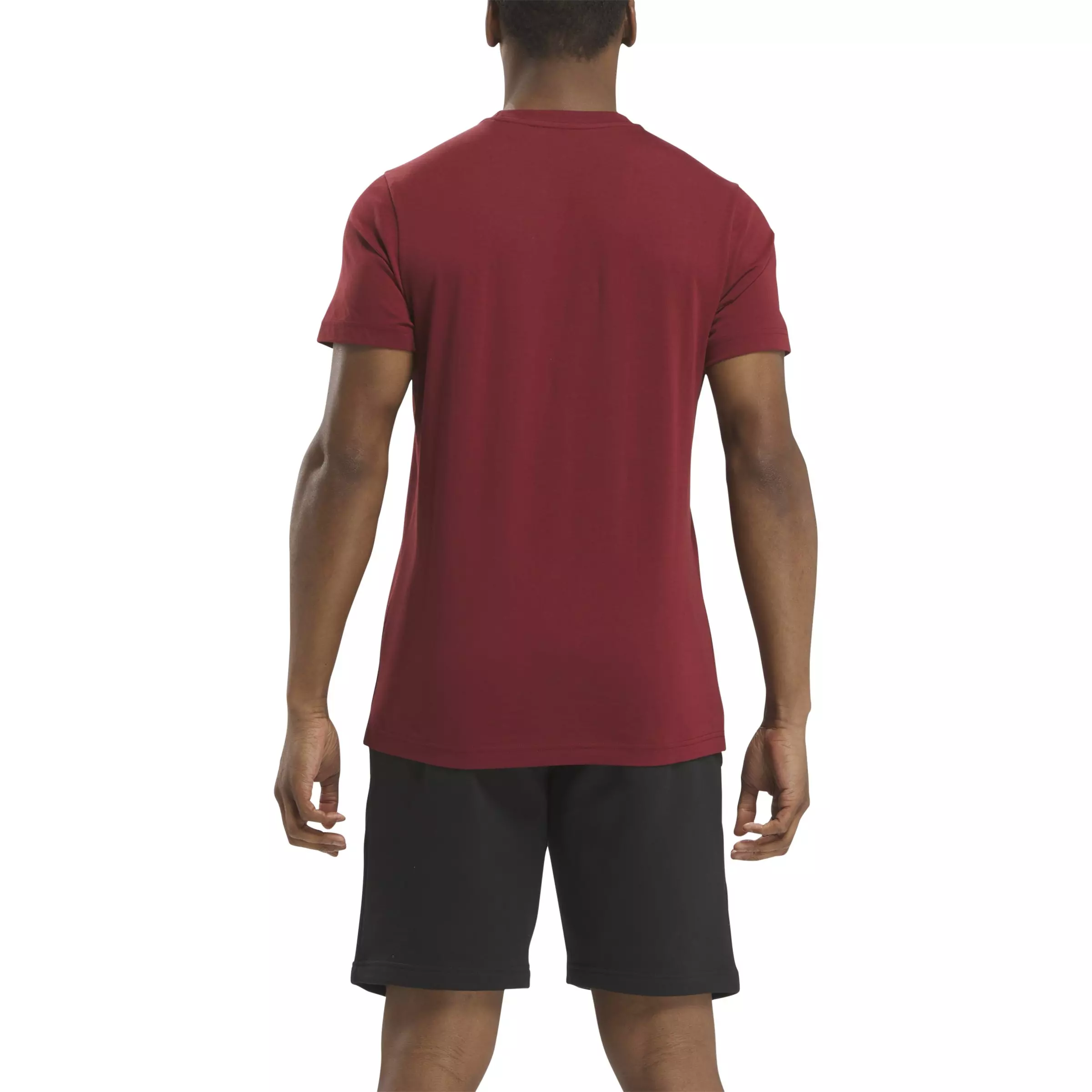 Reebok Men's Identity Classics Shirt-Maroon - MAROON