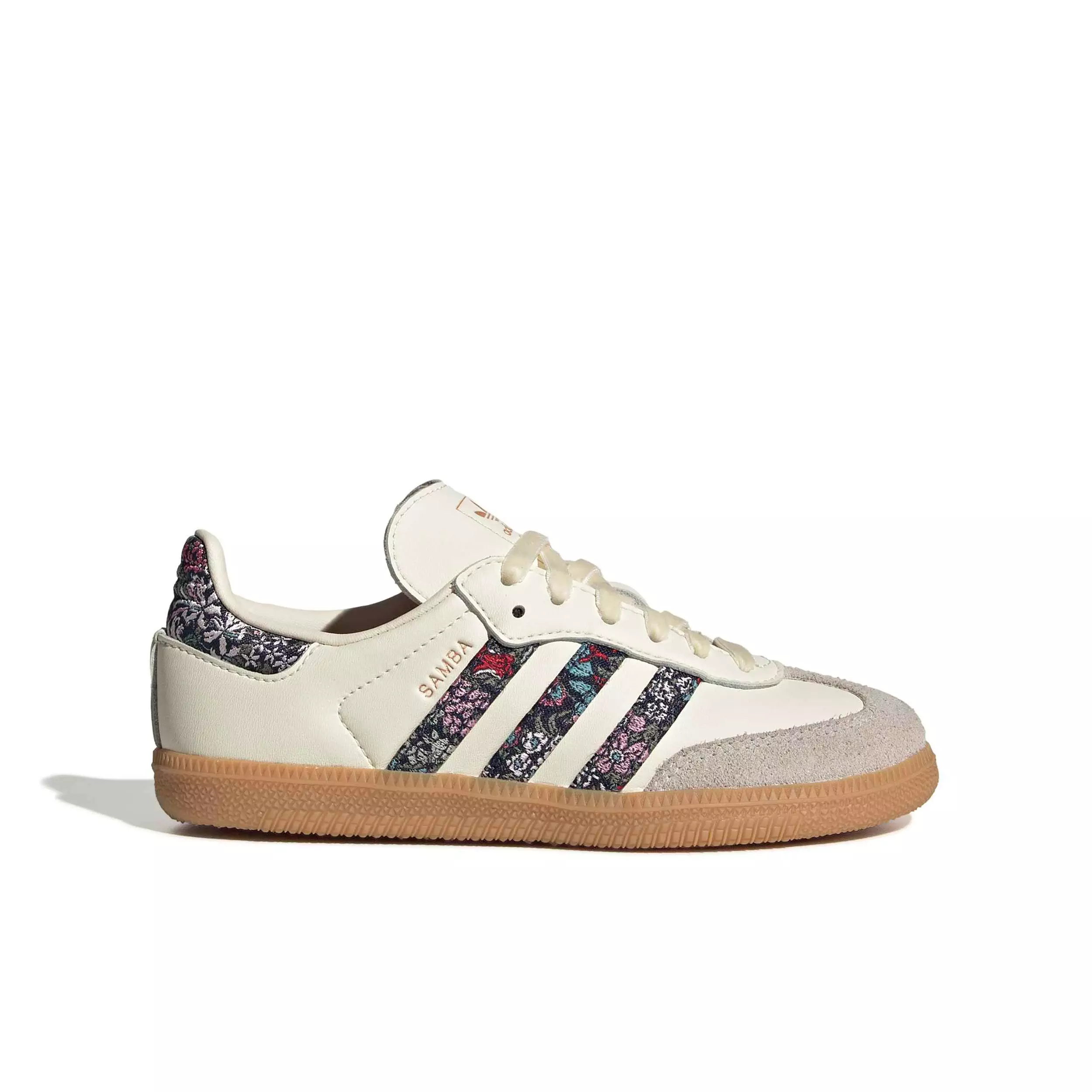 adidas Originals Liberty London Samba OG Lace "Cream White/Talc" Preschool Girls' Shoe - CREAM/TALC