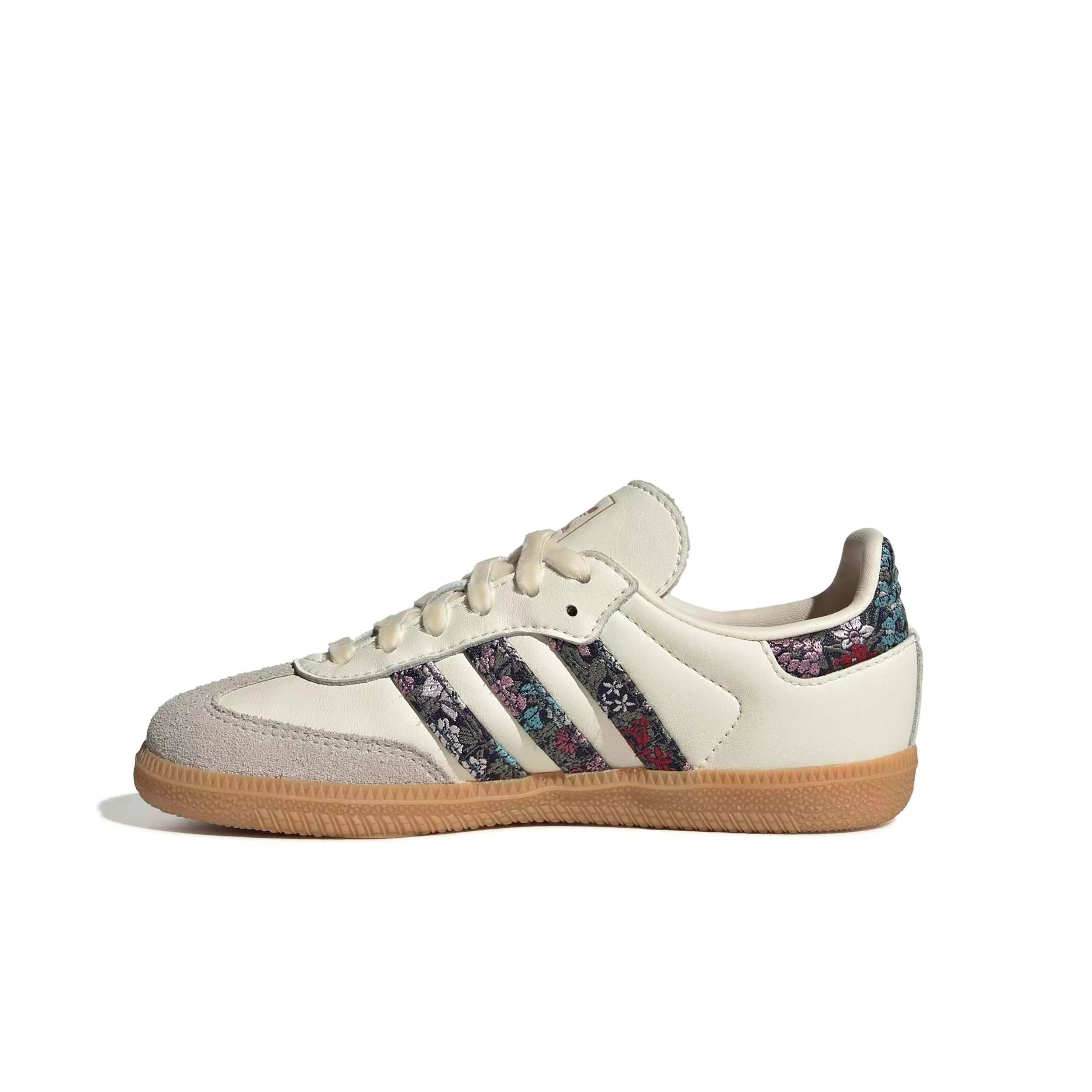 adidas Originals Liberty London Samba OG Lace "Cream White/Talc" Preschool Girls' Shoe - CREAM/TALC