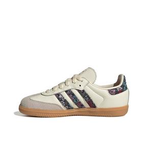 adidas Originals Liberty London Samba OG Lace "Cream White/Talc" Preschool Girls' Shoe - CREAM/TALC