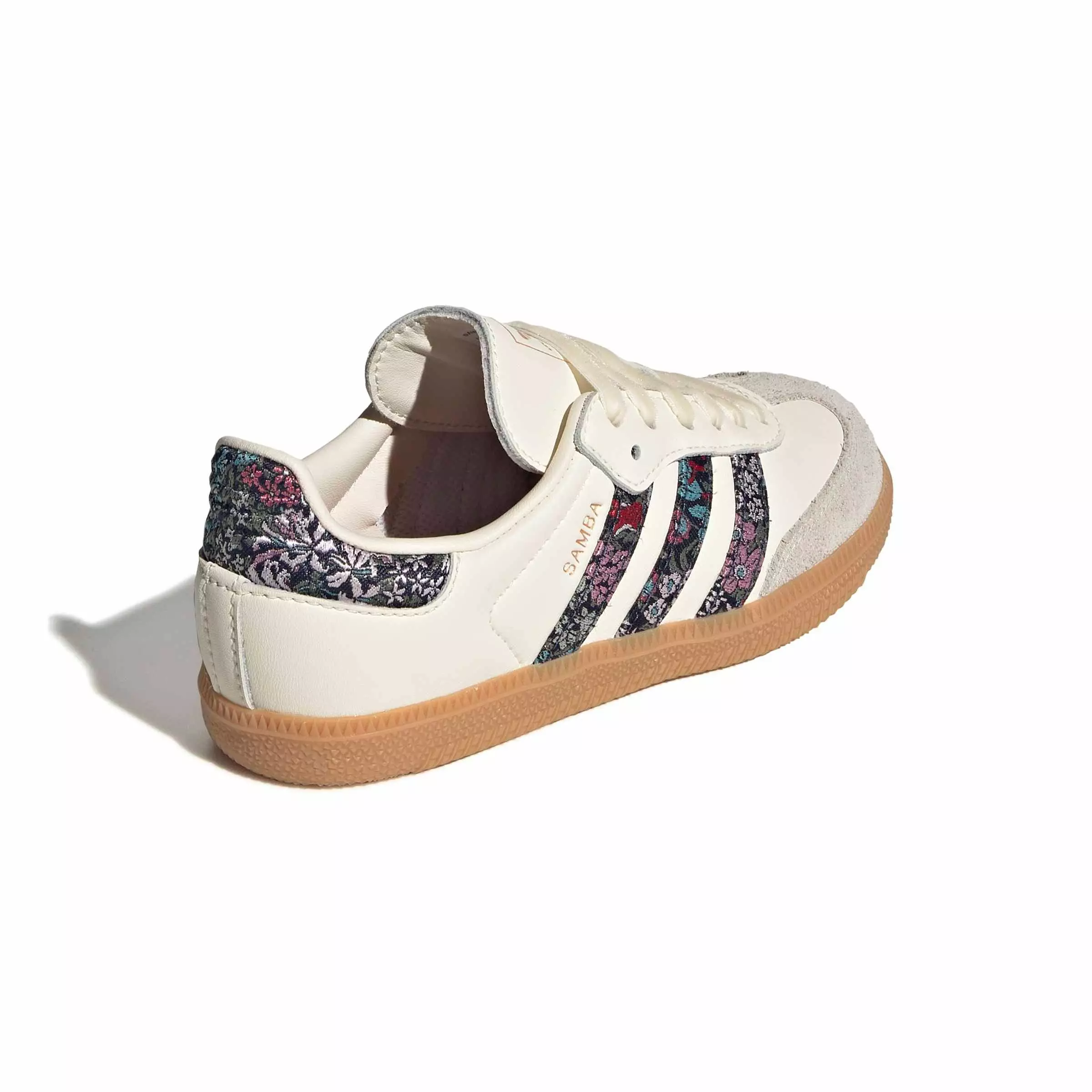 adidas Originals Liberty London Samba OG Lace "Cream White/Talc" Preschool Girls' Shoe - CREAM/TALC