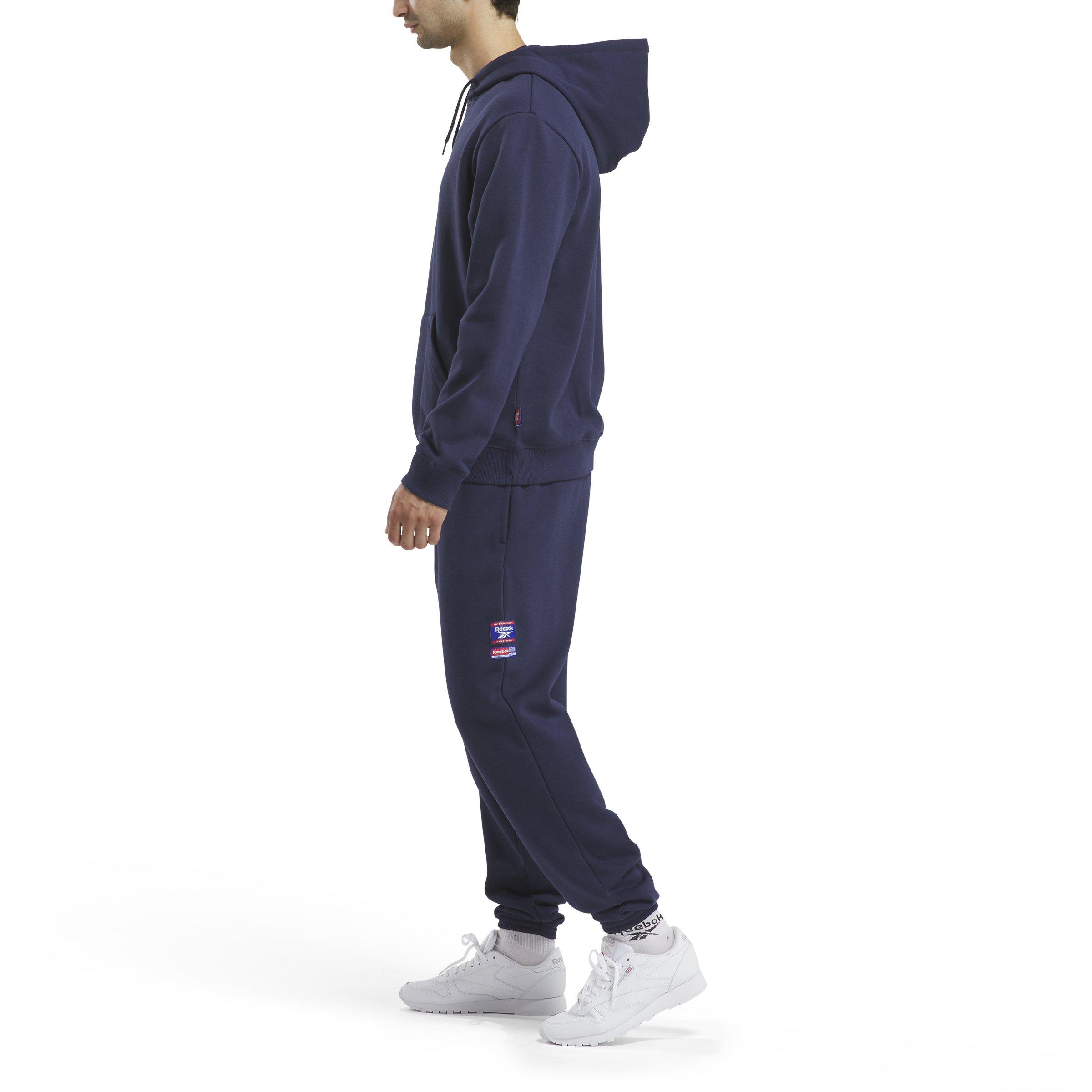 Reebok Men's Identity Badge Pants - NAVY Thumbnail View 3