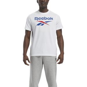 Reebok Men's Identity Big Stacked Logo Shirt