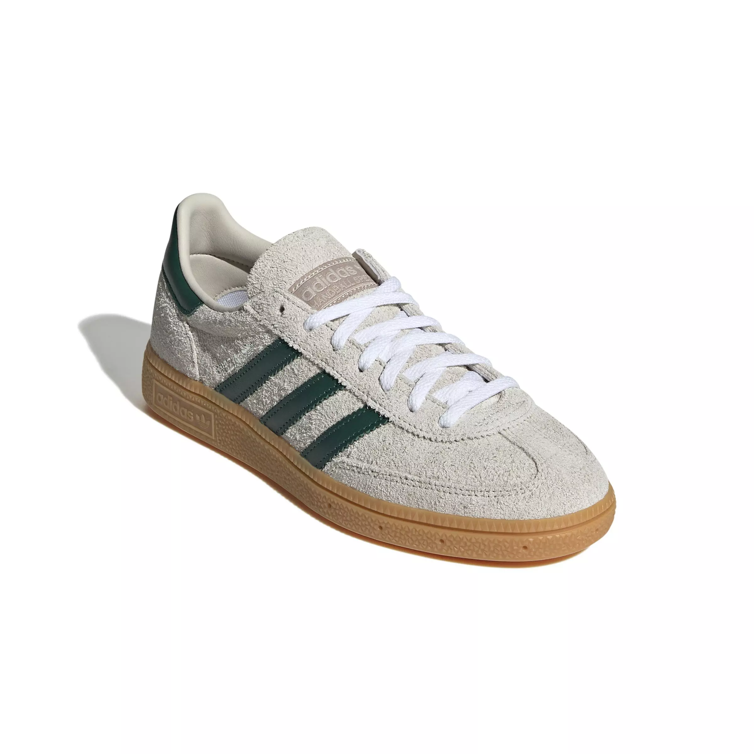 adidas Originals Handball Spezial "Alumina/Collegiate Green/Gum 1" Women's Shoe - ALUMINA/GREEN/GUM