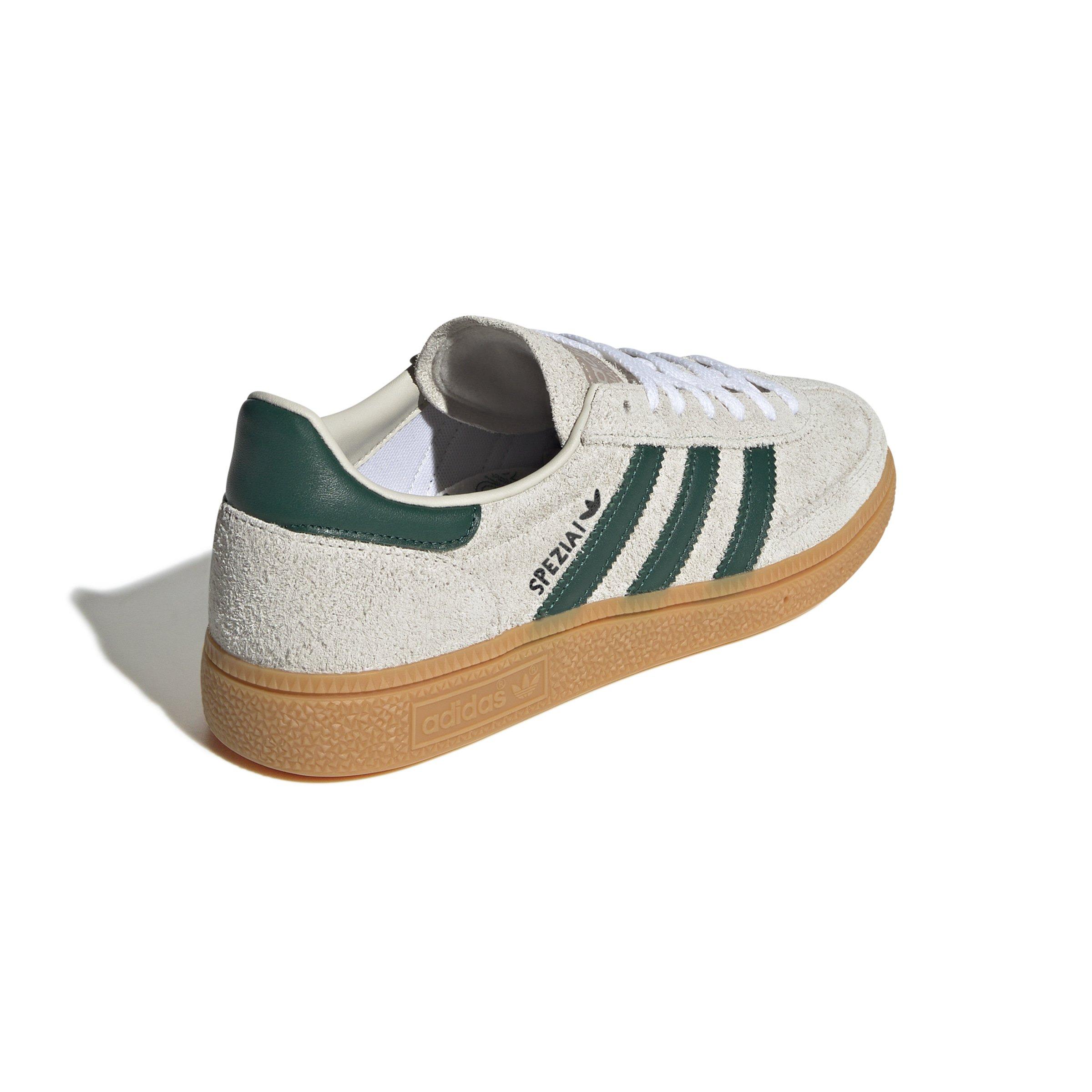 adidas Originals Handball Spezial "Alumina/Collegiate Green/Gum 1" Women's Shoe - ALUMINA/GREEN/GUM Thumbnail View 4
