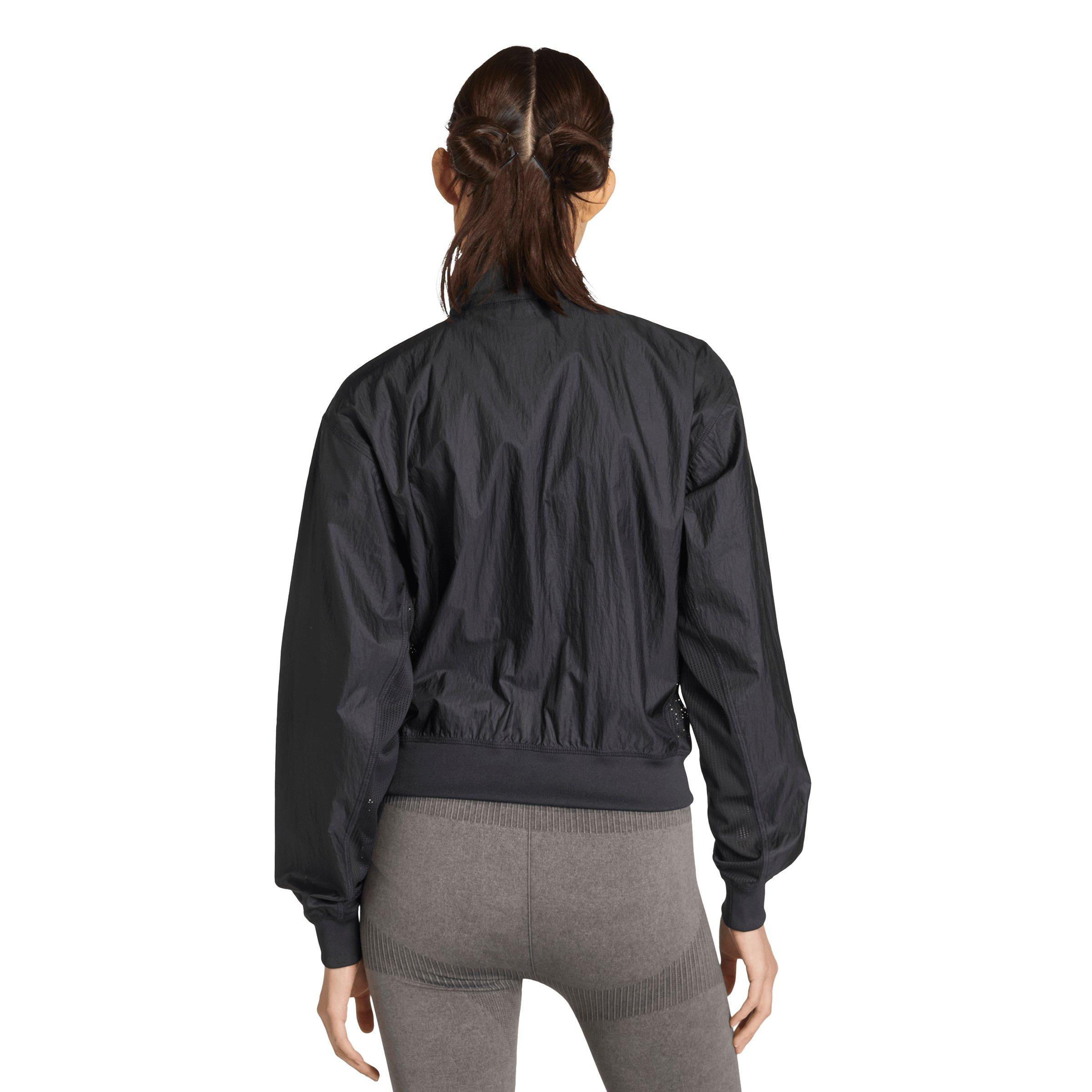 adidas Originals Women's EQT Zipped Track Jacket - Black - BLACK Thumbnail View 2