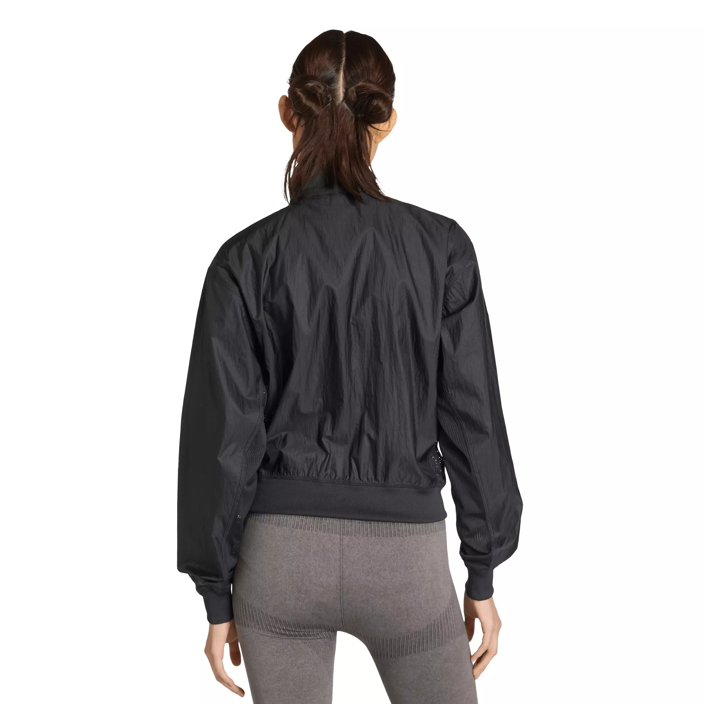 adidas Originals Women's EQT Zipped Track Jacket - Black - BLACK