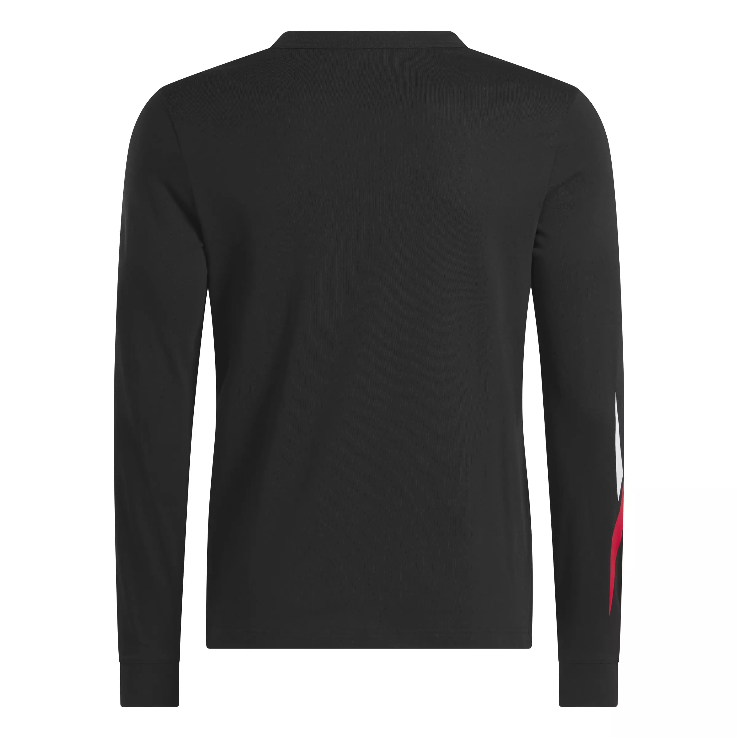 Reebok Men's Identity Crosscheck Long Sleeve Shirt - BLACK