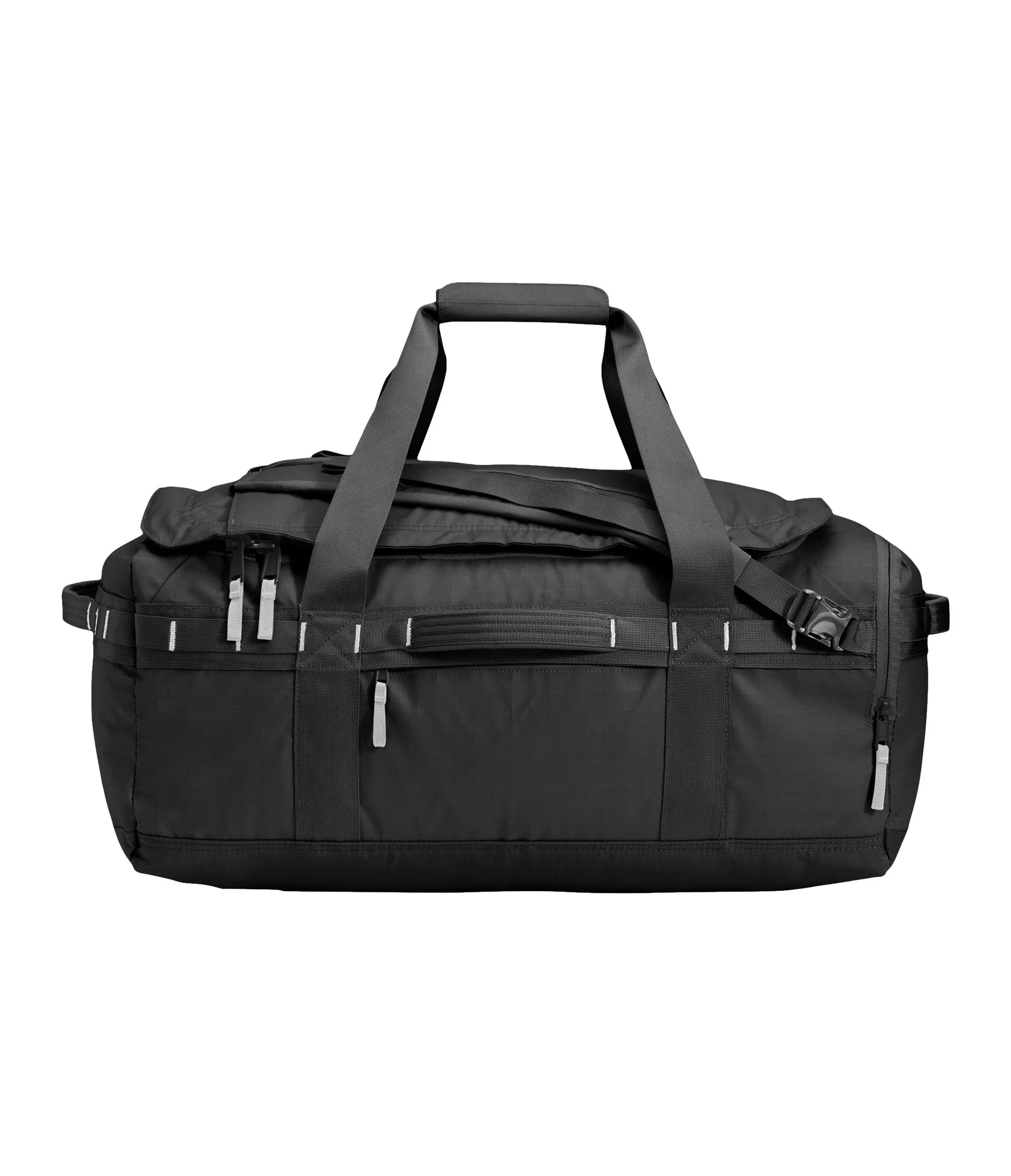 The North Face Base Camp Voyager Duffel 62L - Black/White - BLACK/WHITE